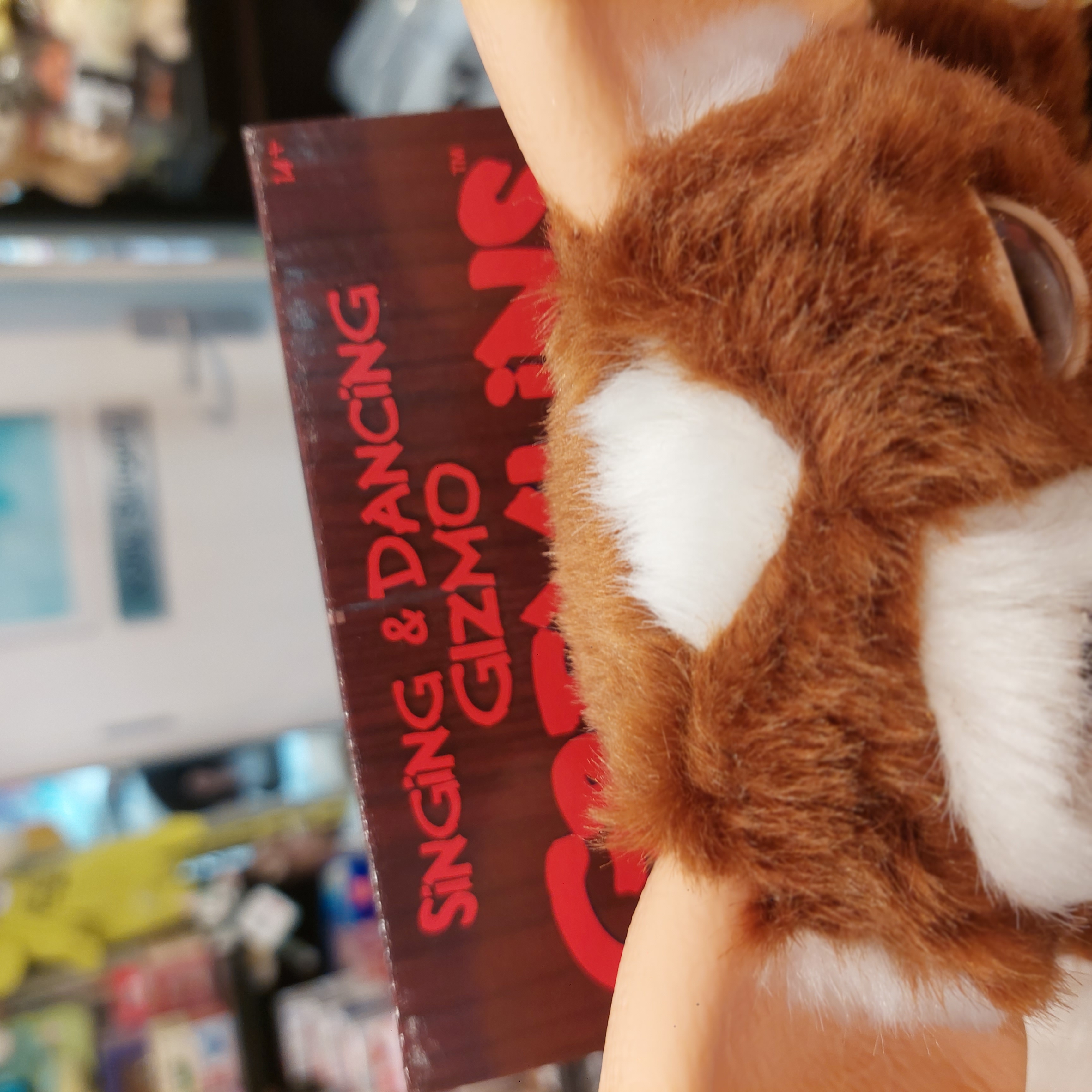 Singing & Dancing Gremlins Gizmo 小魔怪 毛公仔 Ikon Design Studio 坐高約 17cm 