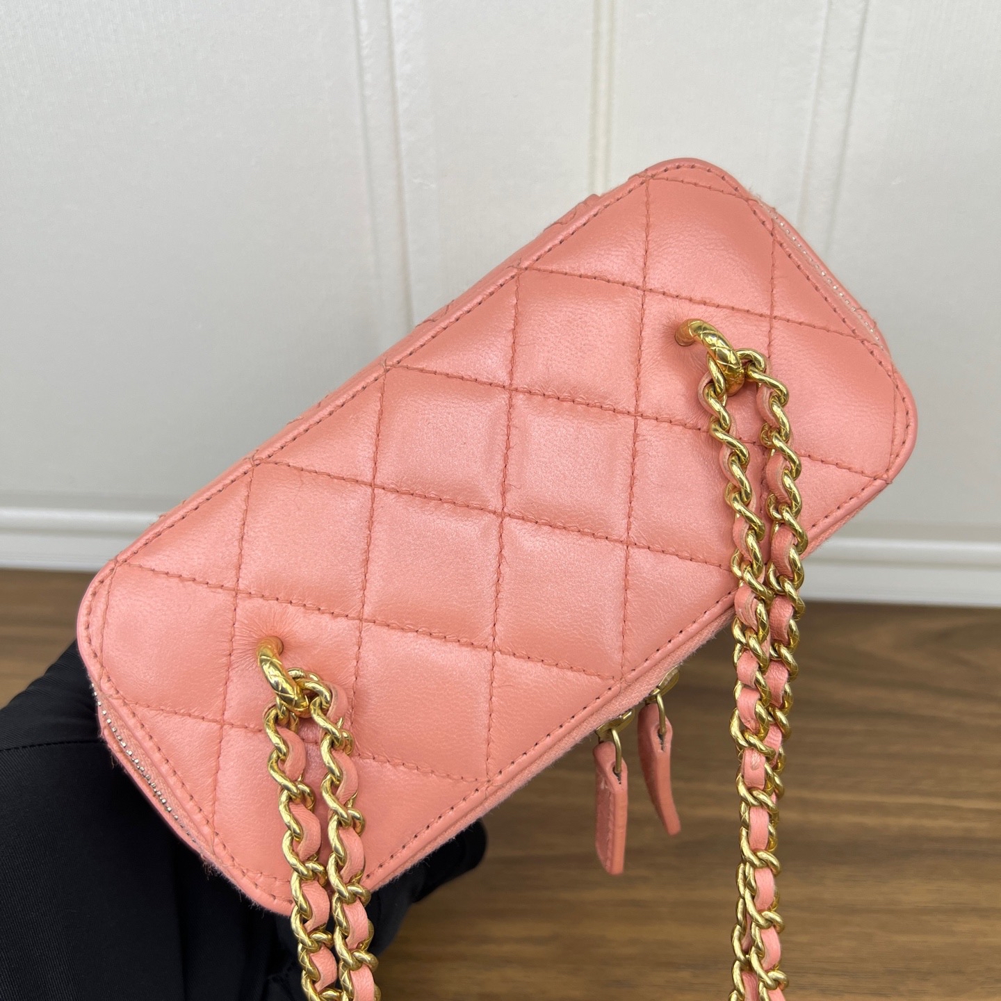 【預訂貨品】Chanel 淺橙色化妝盒