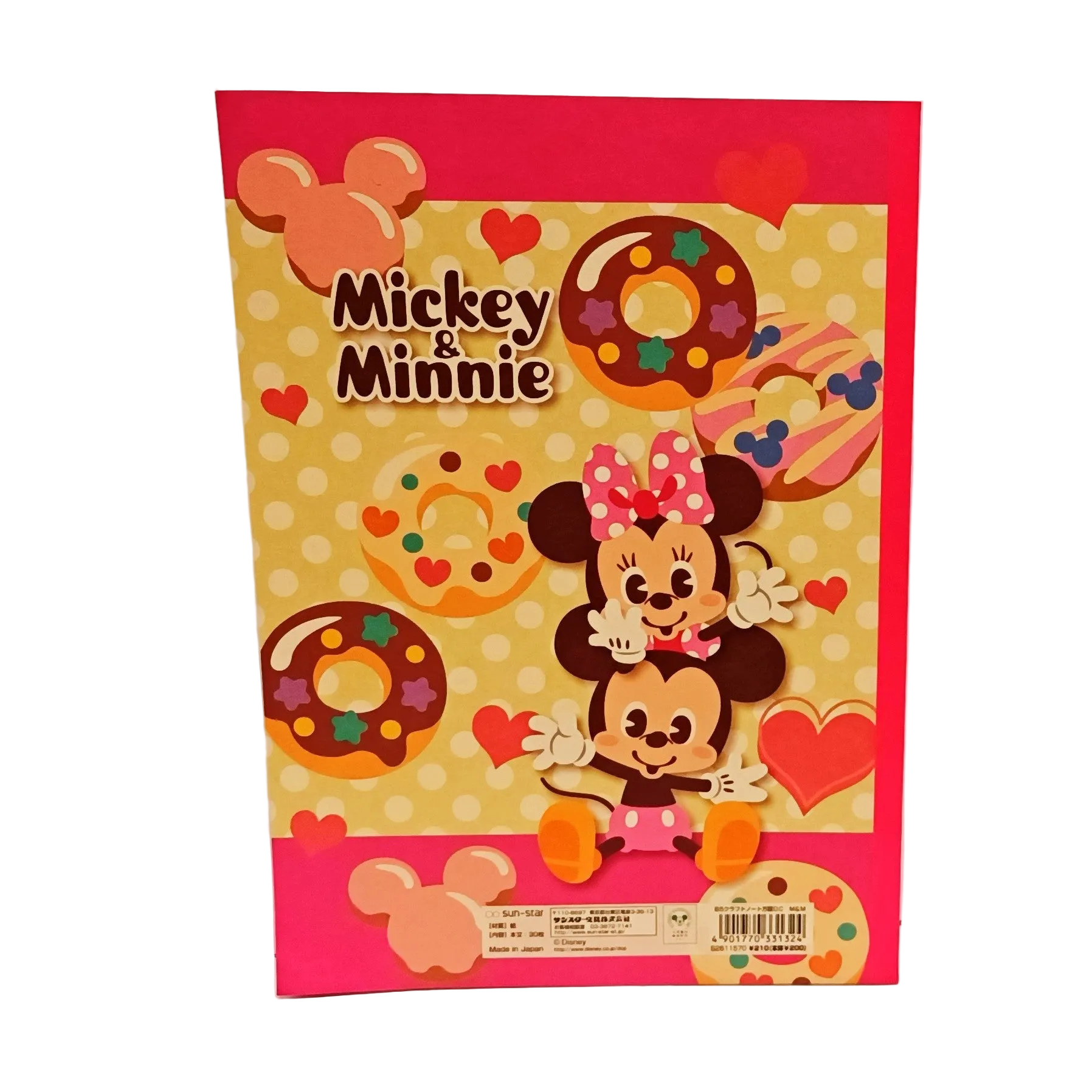 B5 5mm方格筆記本 Mickey And Minnie Mous   (S2611570)