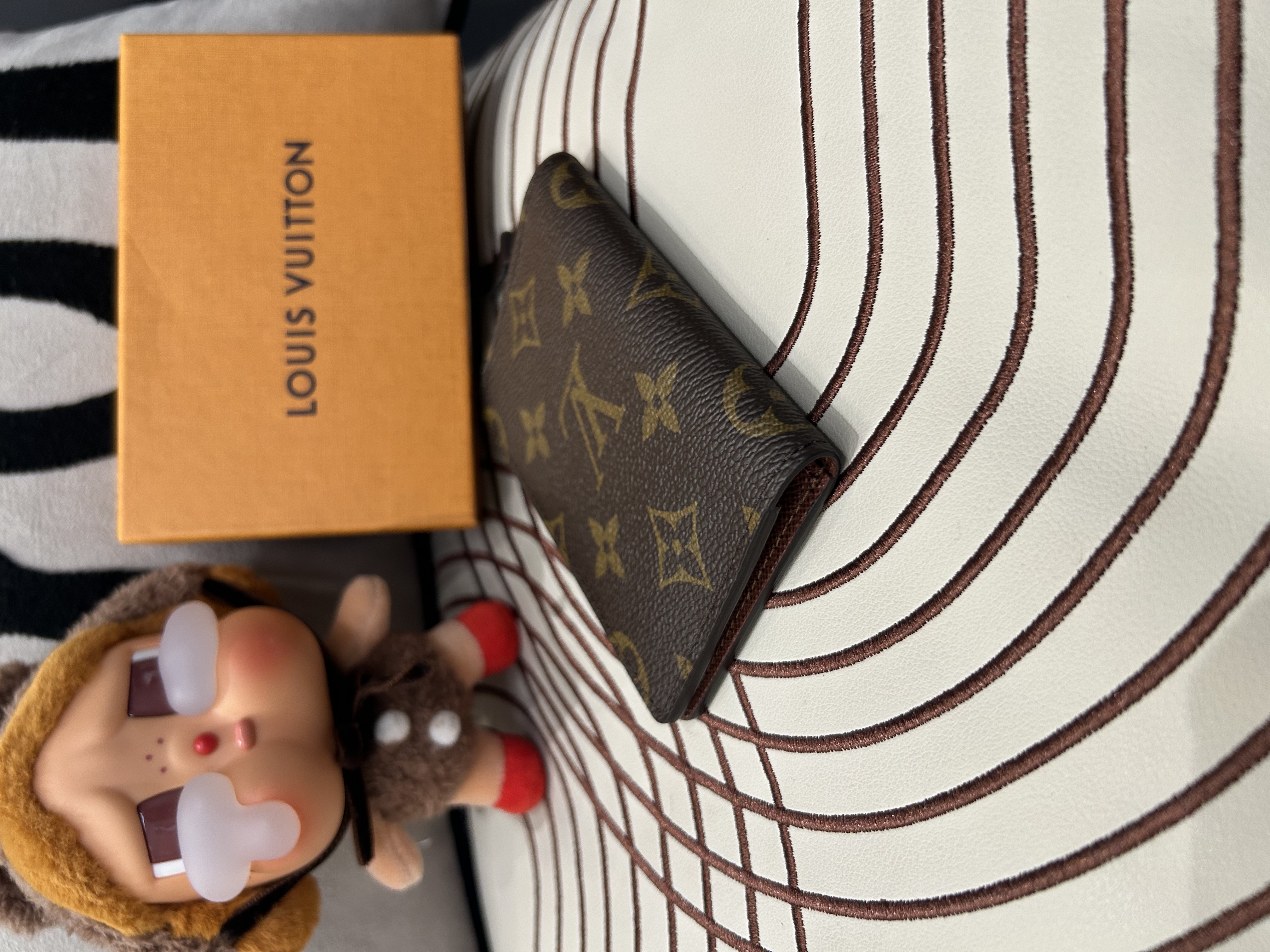 未使用品 Lv pocket ORGANIZER M60502 monogram 萬用銀包 100%Authentic, unused 未使用品 ✅Dust bag✅Box