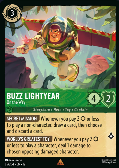 85/204 Buzz Lightyear - On the Way R