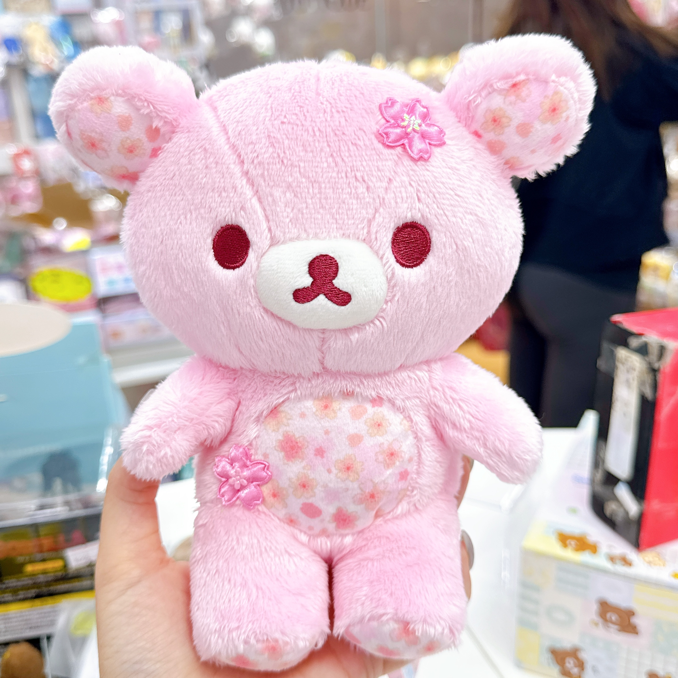 日本直送鬆弛熊櫻花系列公仔掛飾