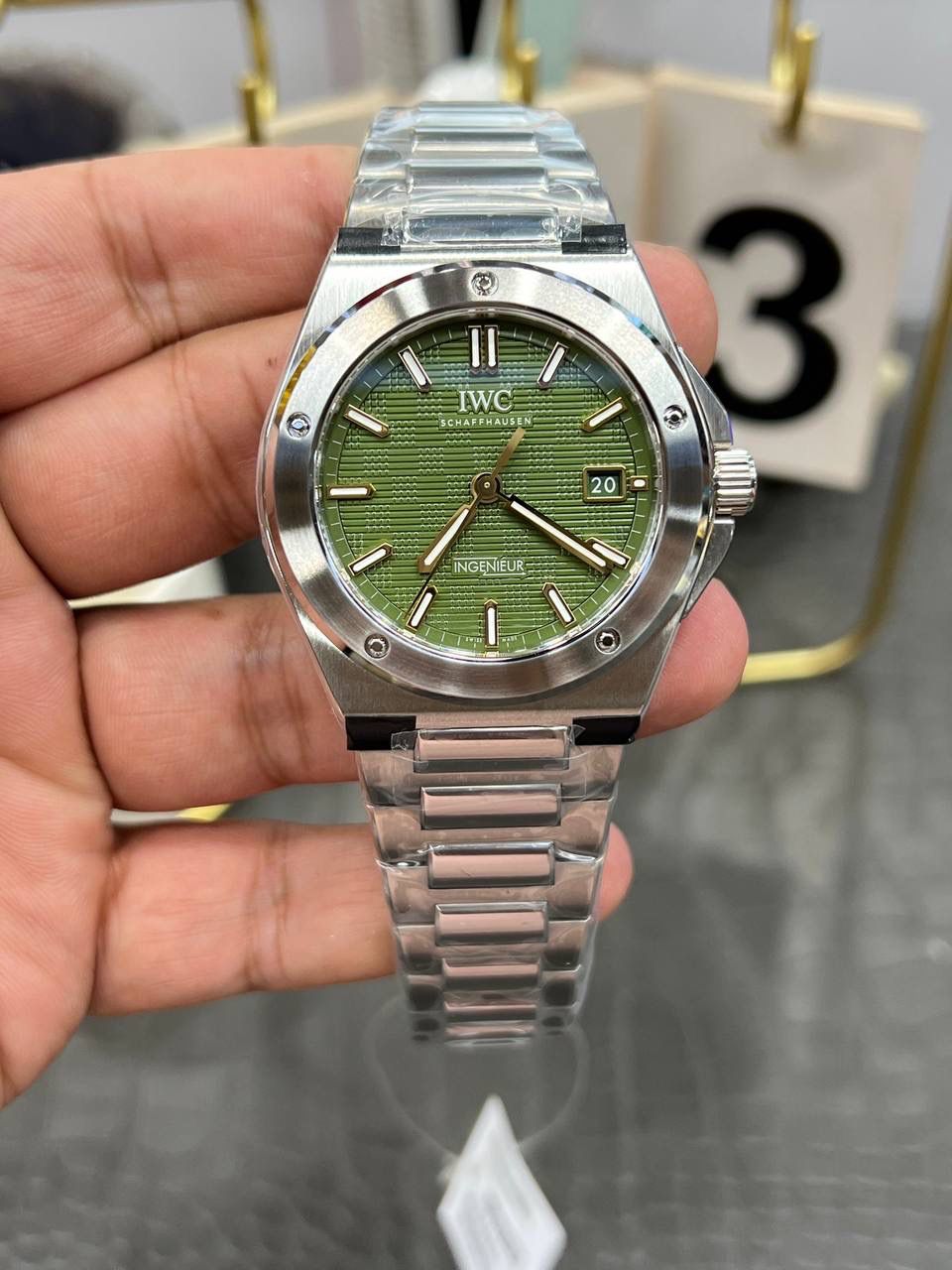 IWC 万国工程师绿色表盘特别版限量款1000只/40mm*10.7mm/搭载海鸥2892全自动机械✔️