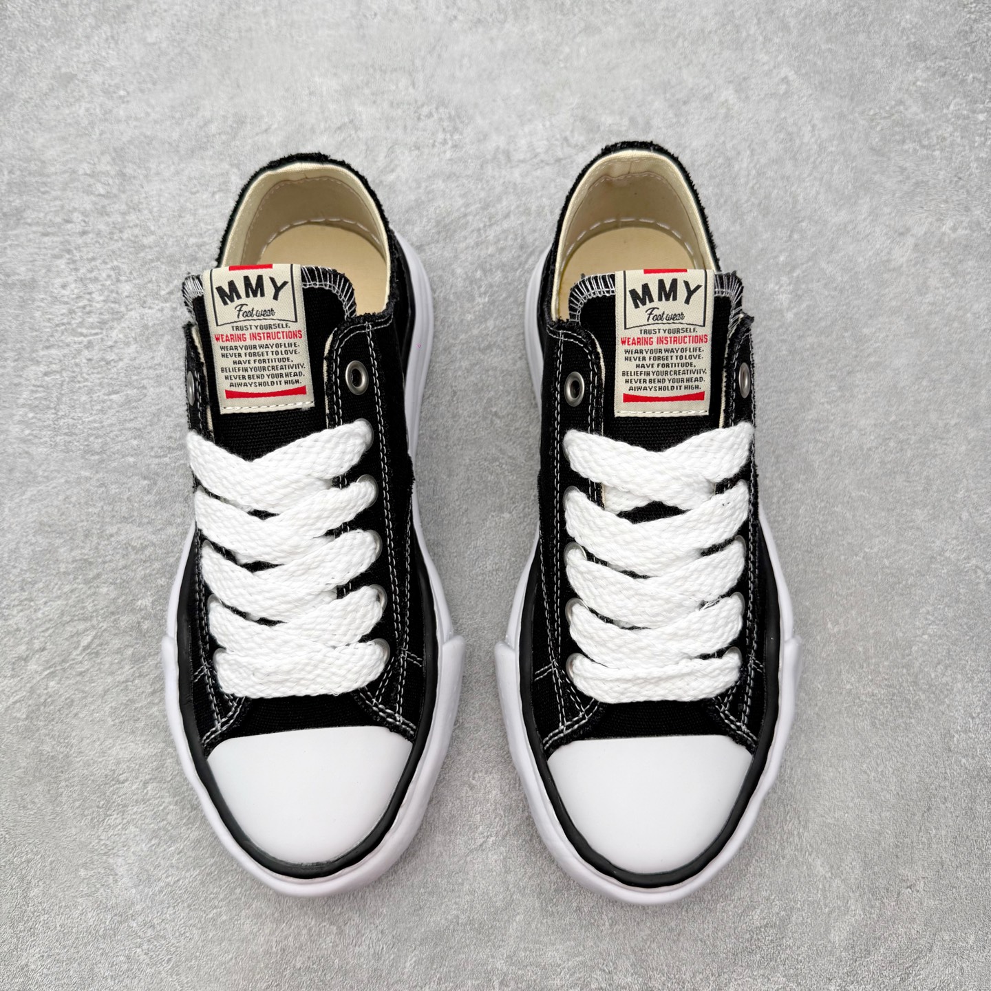 Maison Mihara Yasuhiro MMY "Peterson" OG Sole Canvas Low-top Sneaker