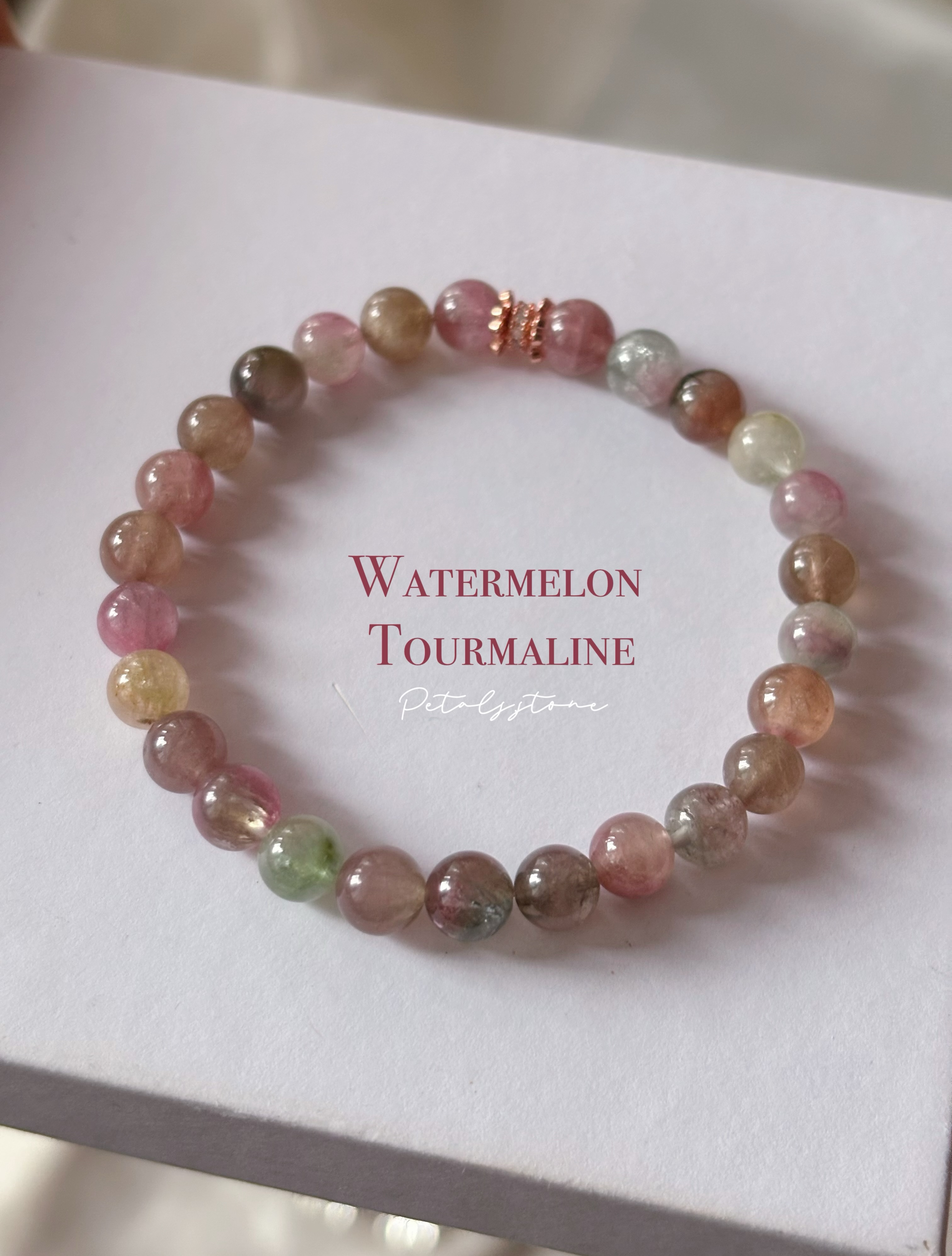 🍉Watermelon Tournaline |天然西瓜碧璽💗