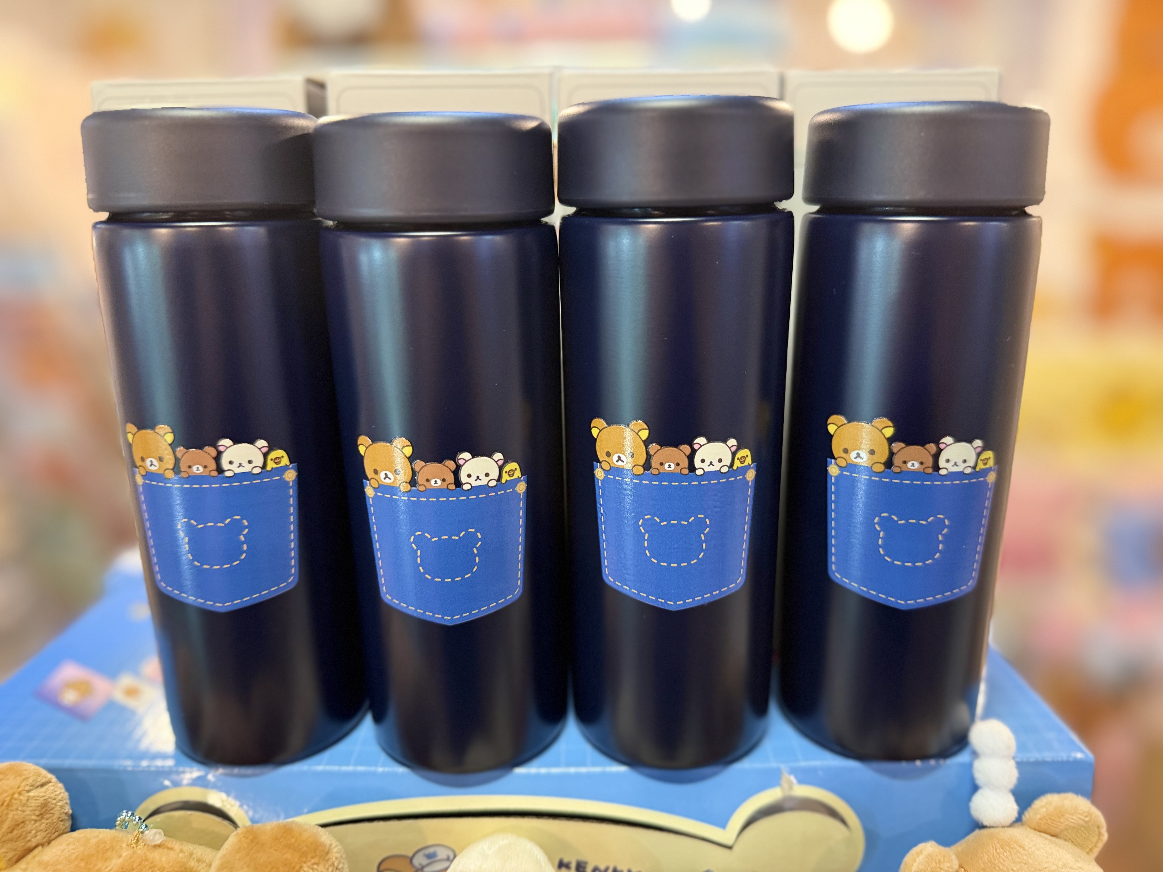 《現貨》全新日本倉敷/輕井澤店限定牛仔工人褲造型保溫壺 。300ml