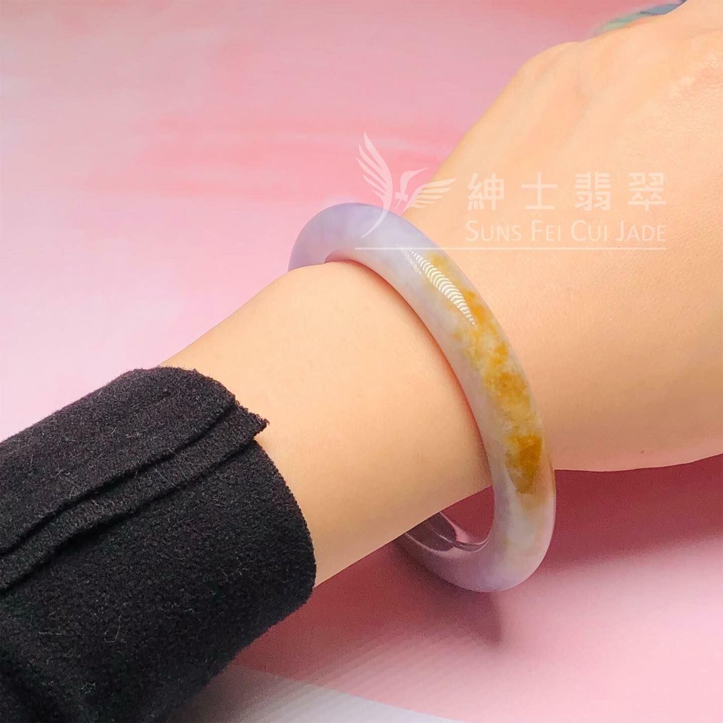 大馬坎藍紫圓鐲55.7mm