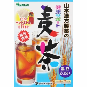 日本直送 山本漢方制藥健康サポート大麥混合茶8g×28袋