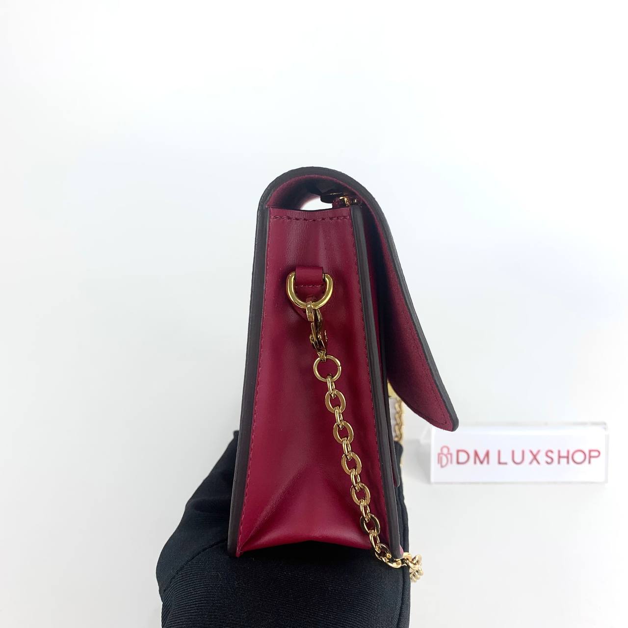 LV Monogram Florence Chain Wallet