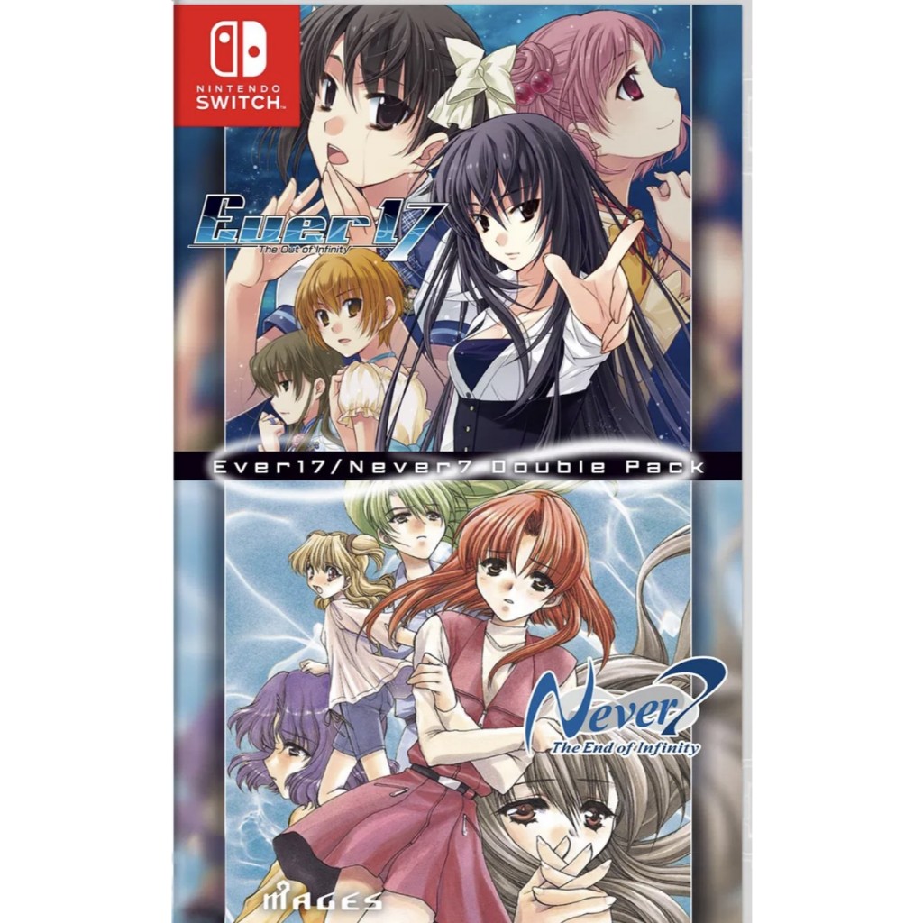 (🔥NEW RELEASE🔥) Ever 17/Never 7 Double Pack (Nintendo Switch) Digital Download