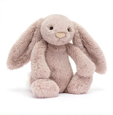 【英國】JellyCat Bashful Luxe Bunny Rosa
