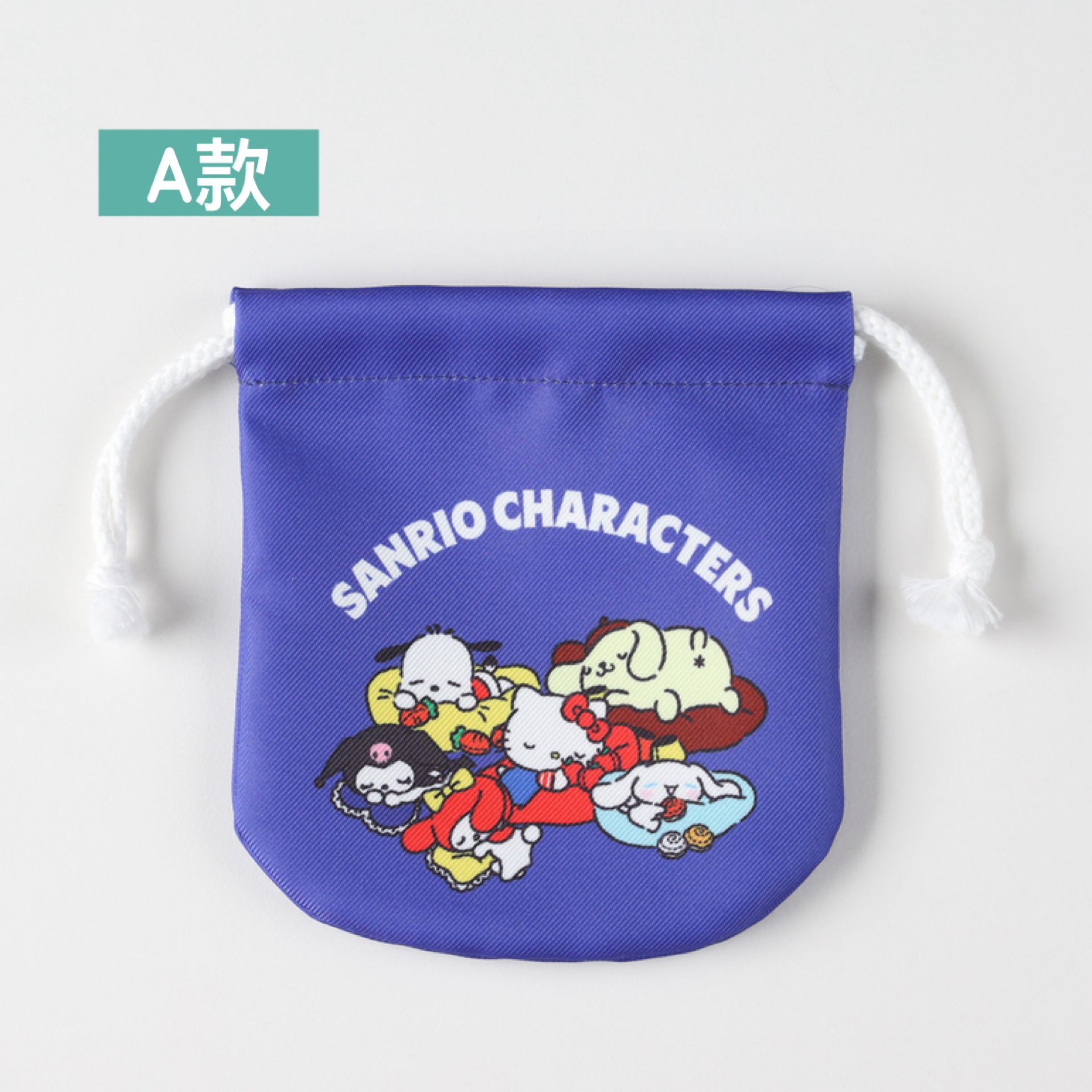 日本預訂📍日本Sanrio x Right On得意訓覺樣系列 - 索繩袋