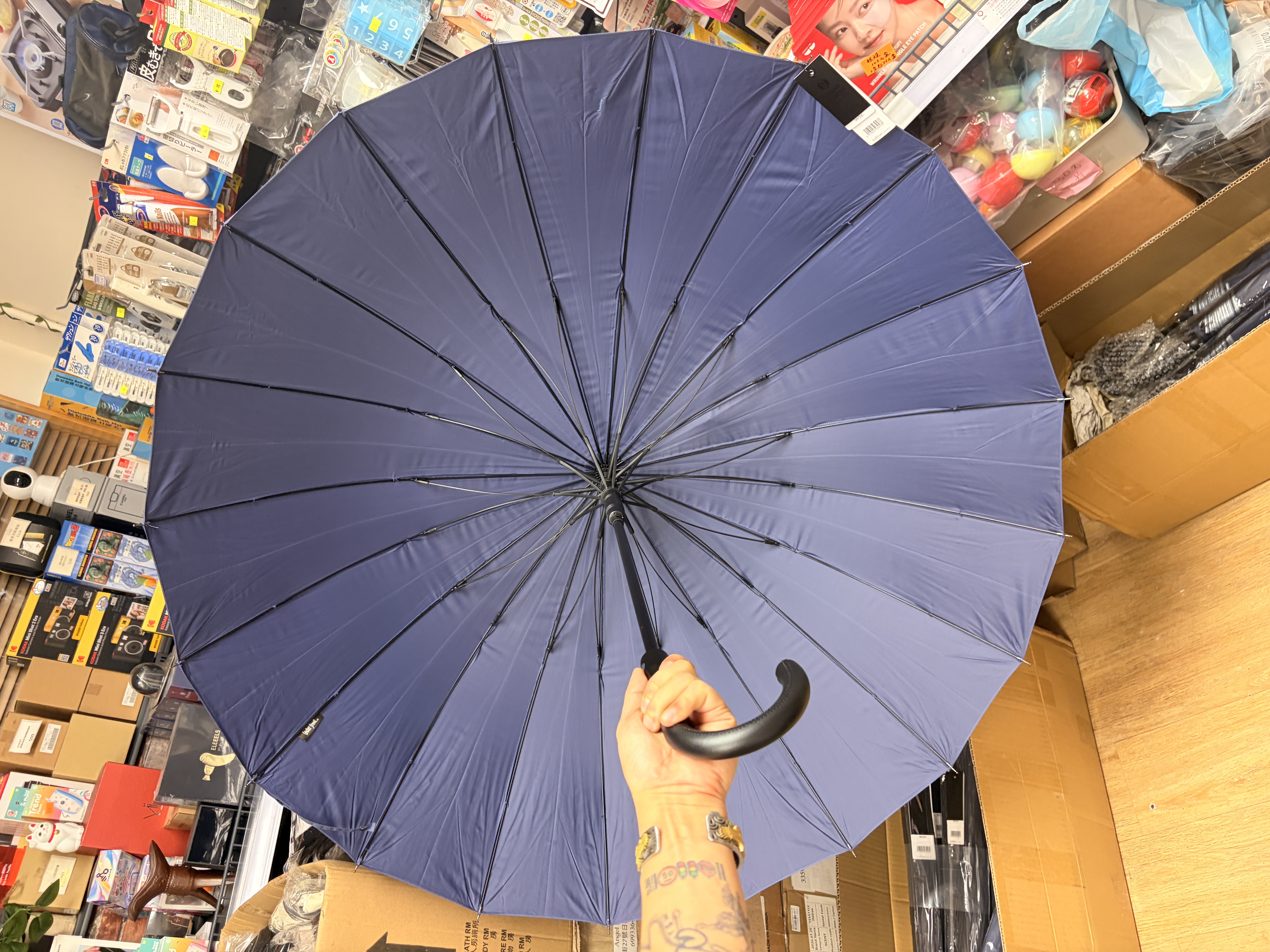 Waterfront 的 「富山雷神」（Toyama Thunder）20本骨長傘