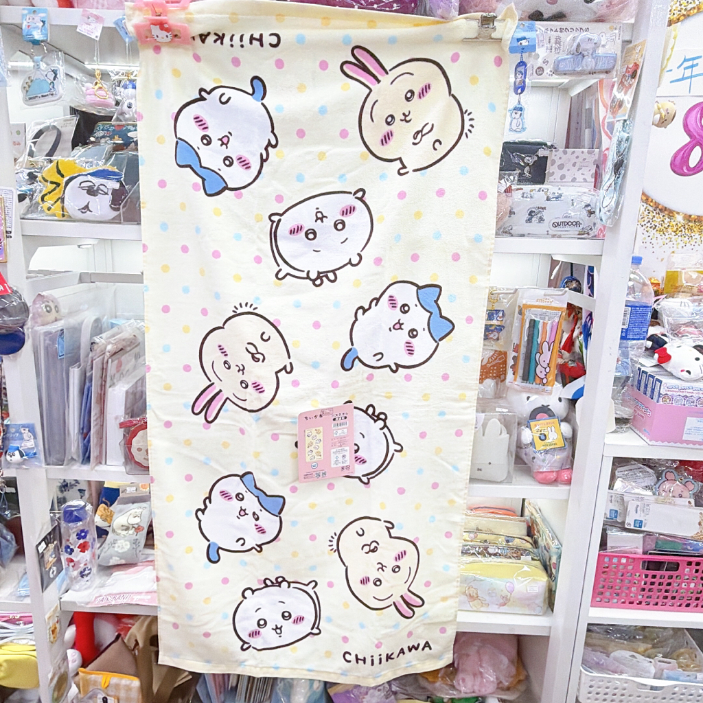 日本直送chiikawa 新款嘅浴巾/抹手巾/餐盒