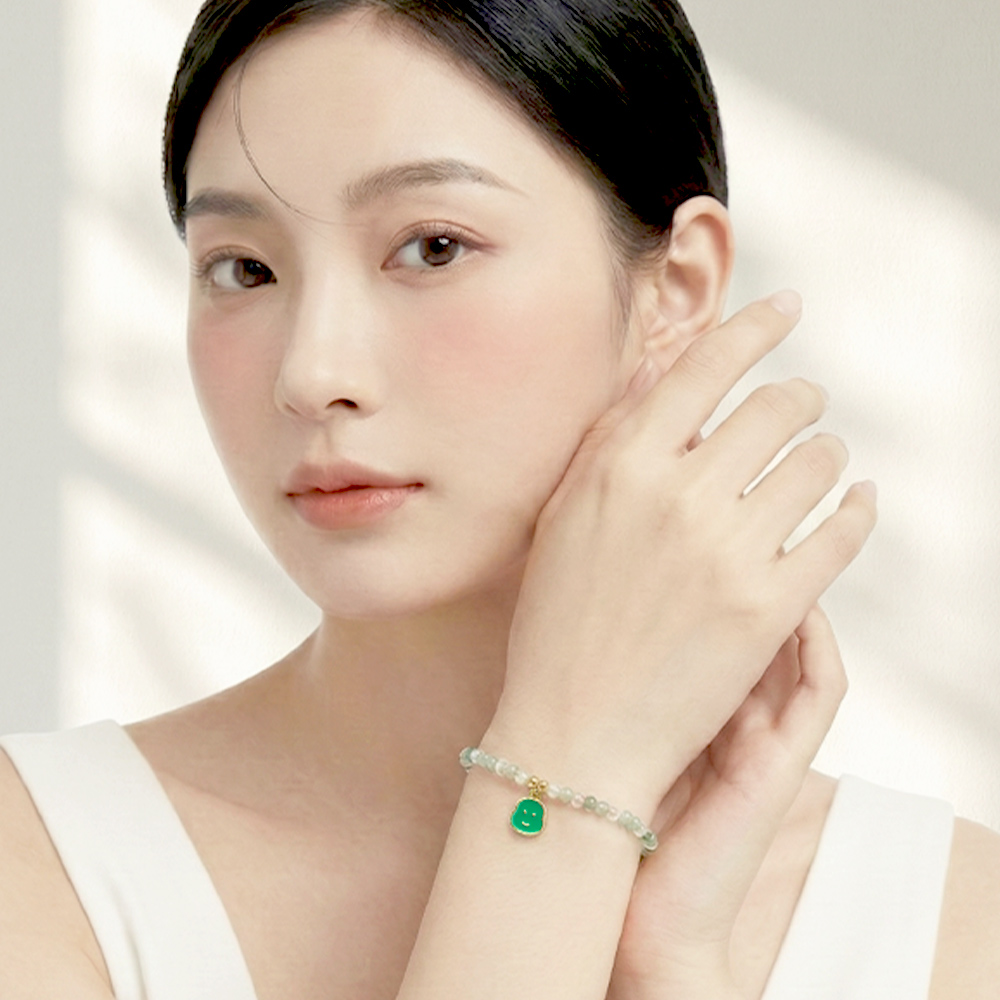 📦訂購 台灣限定 STORY 故事銀飾 x JOGUMAN BRACHIO款 天然水晶手串