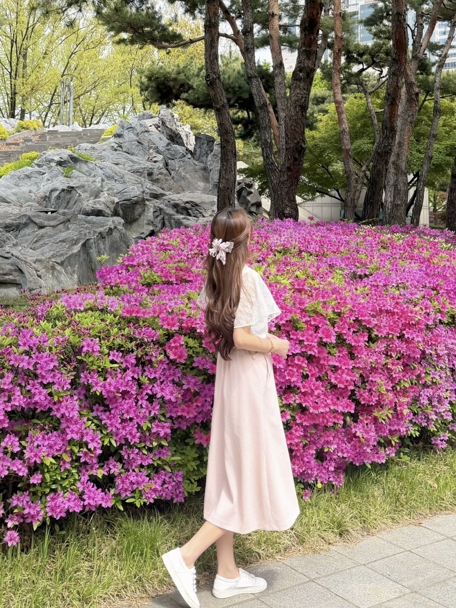 #HANNA-made# All-Lace Ribbon Blouse