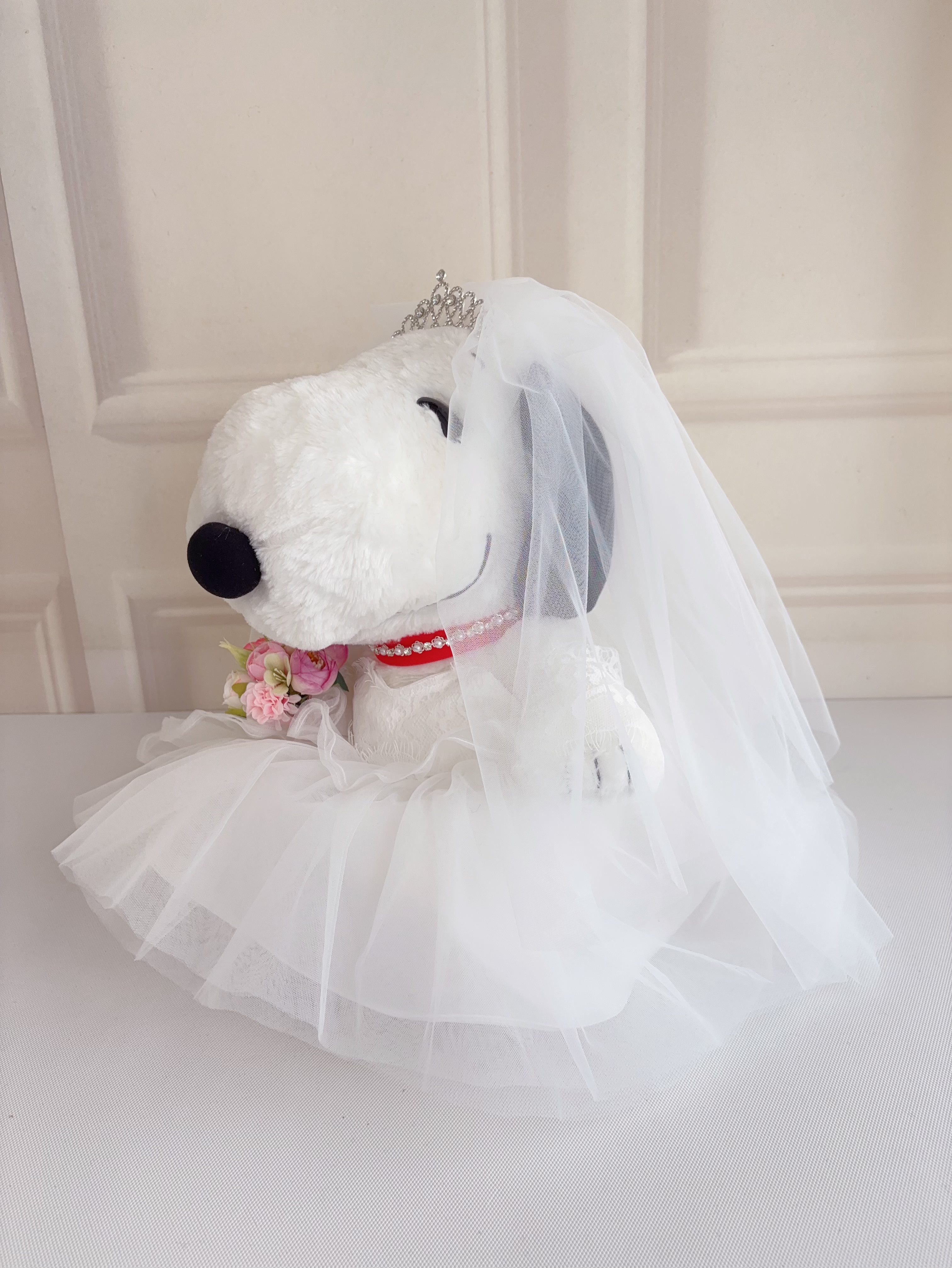 (非現貨)$1380 Snoopy西式結婚公仔 高度約38cm