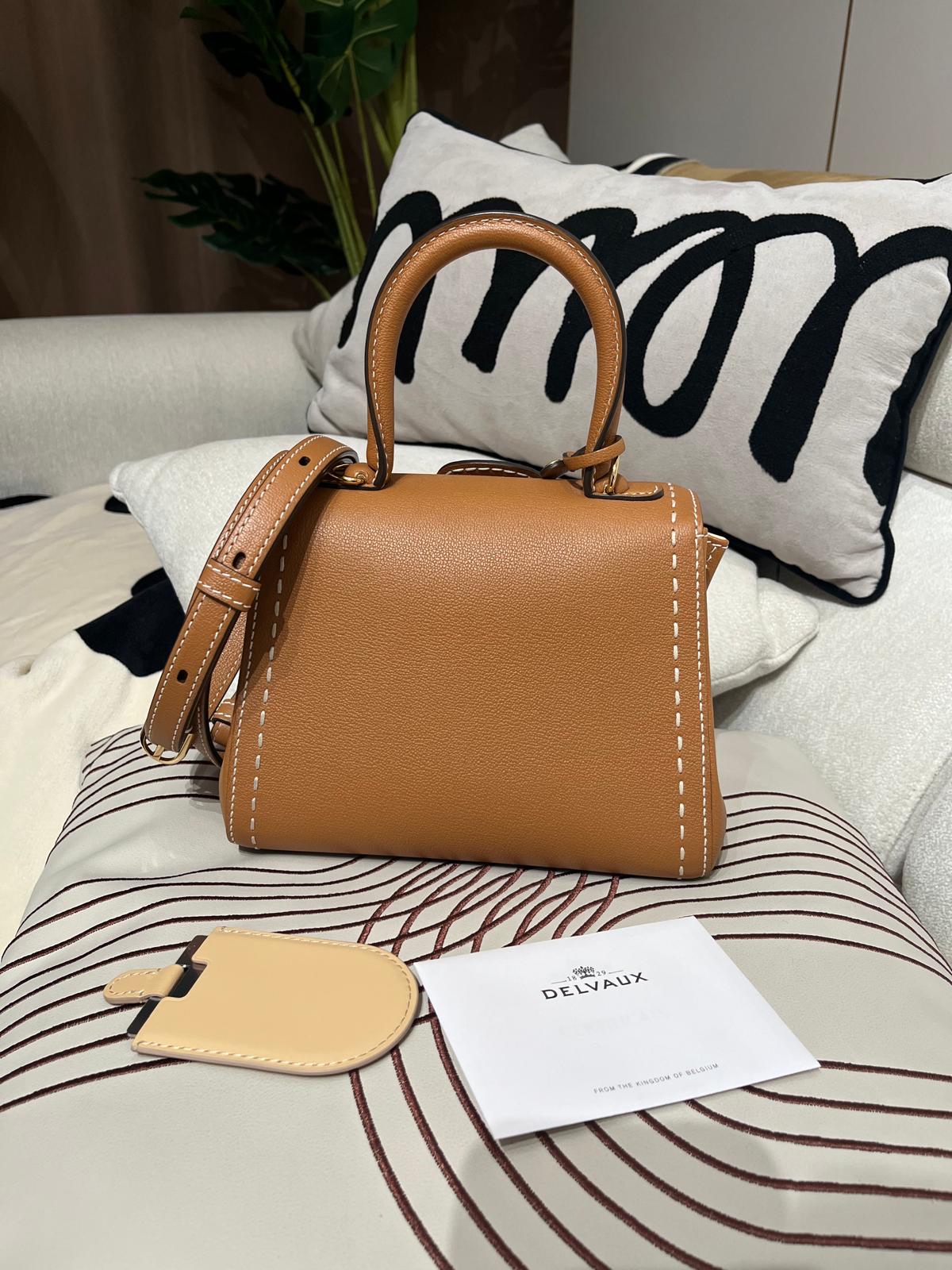 Delvaux brillant mini rodeo calfskin 📣專門店售價$58800📣 100%Authentic ,98%new  ✅塵袋✅鏡✅證書✅背帶✅代購收據
