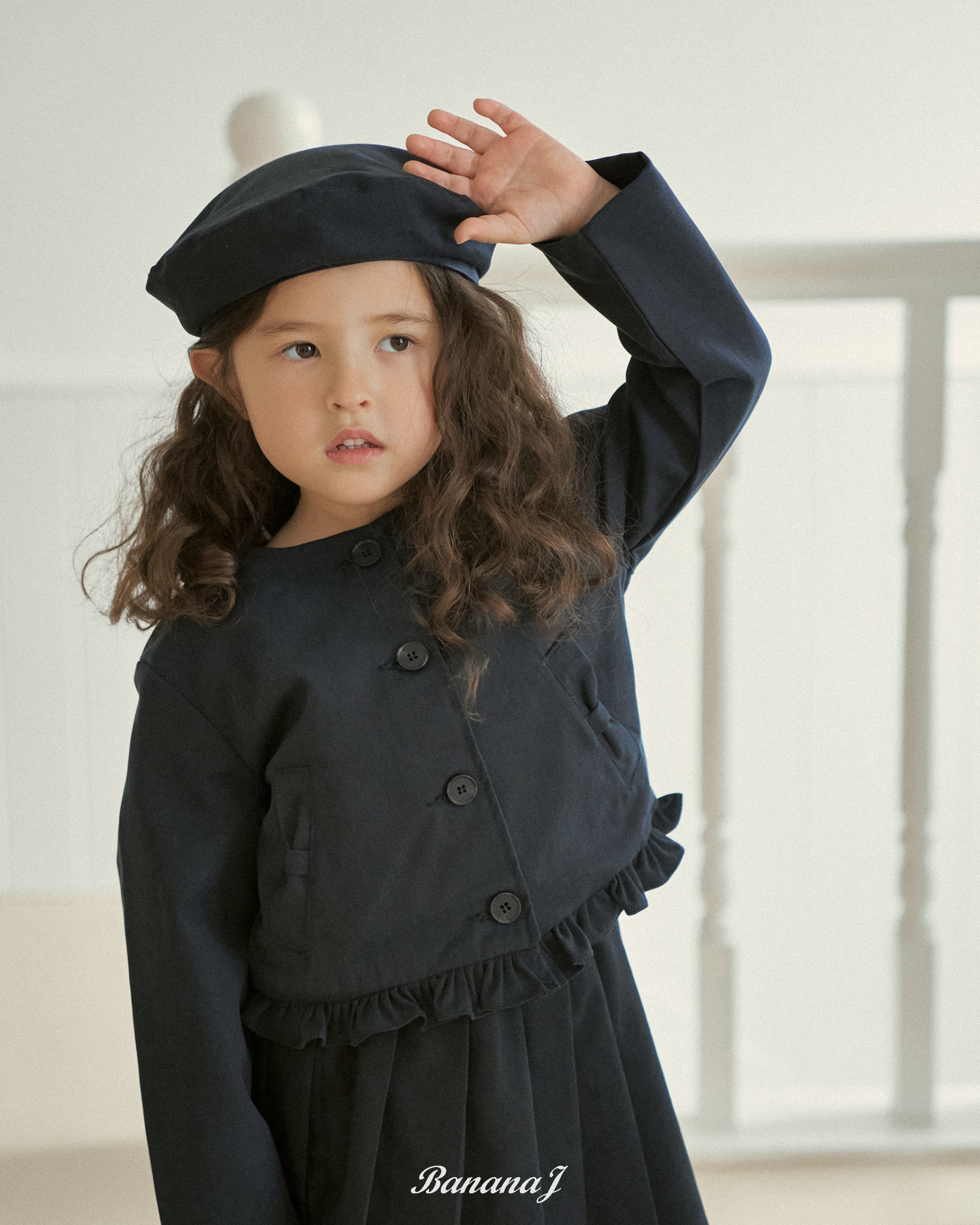 Ruffle Cardigan /  百摺短裙