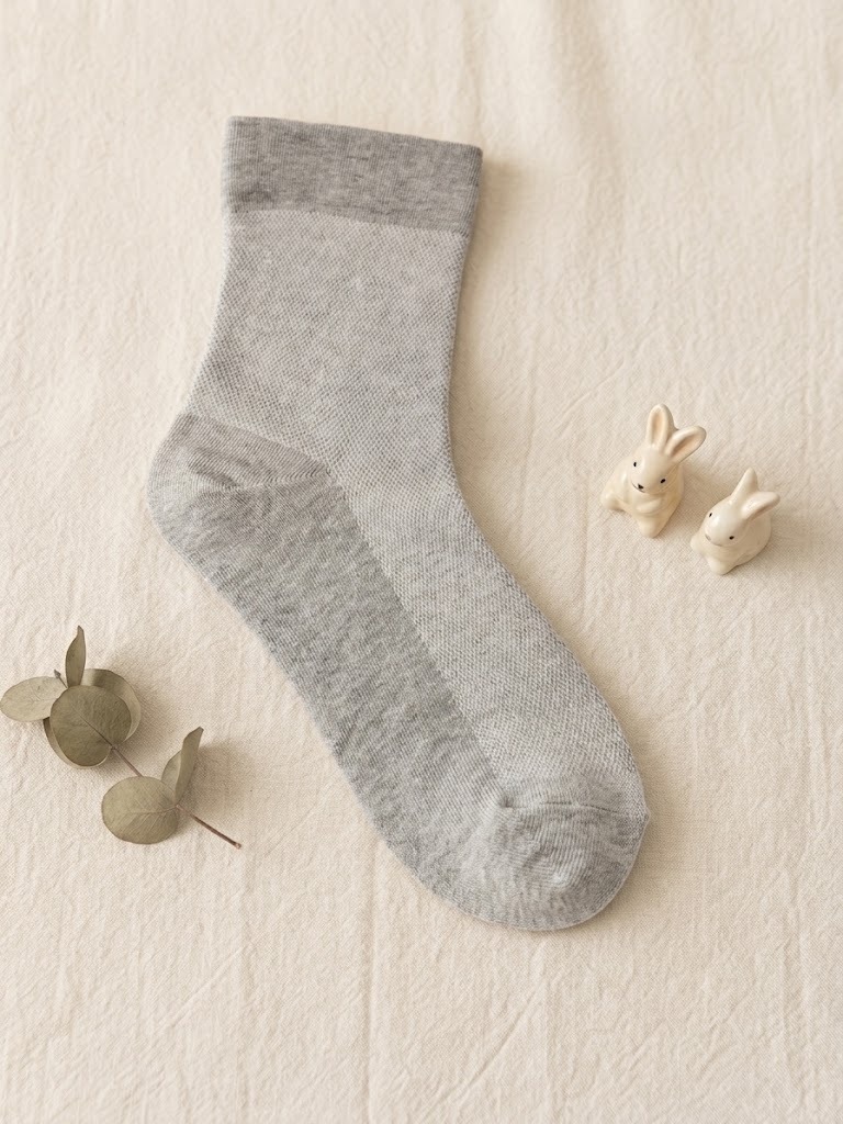 Korean Maternity Socks No Pressure Mid Crew Socks