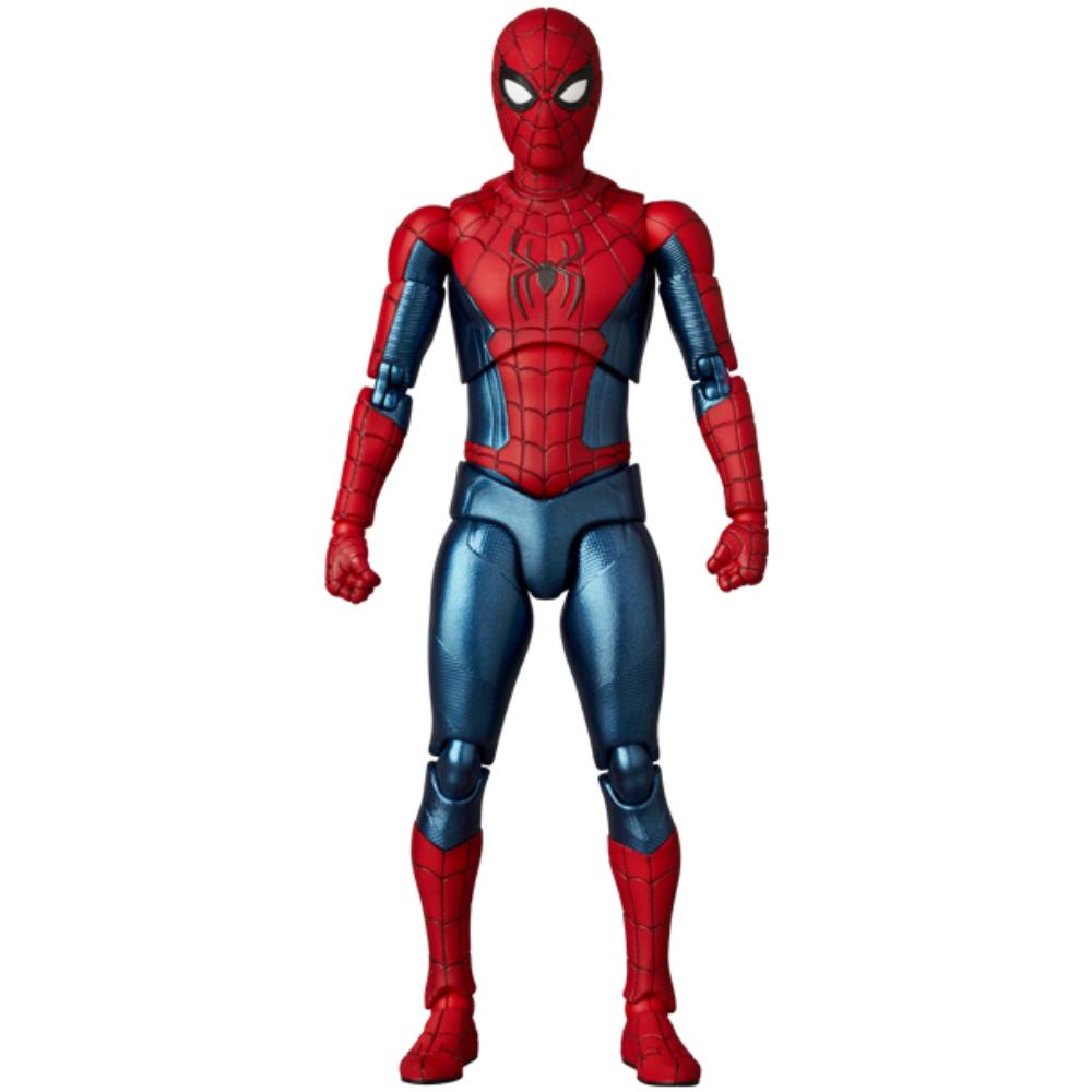 INCOMING MAFEX Spider-man No Way Home Red & Blue Suit 