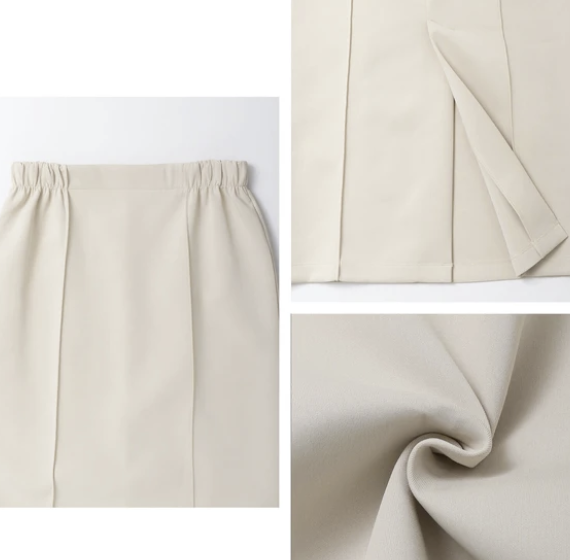 優雅細褶長裙 - 2026 流行穿搭  優雅長裙 春夏時尚穿搭 柔軟舒適 成人休閒 日常穿搭 易於配搭 日本直送   #JP-I-260015