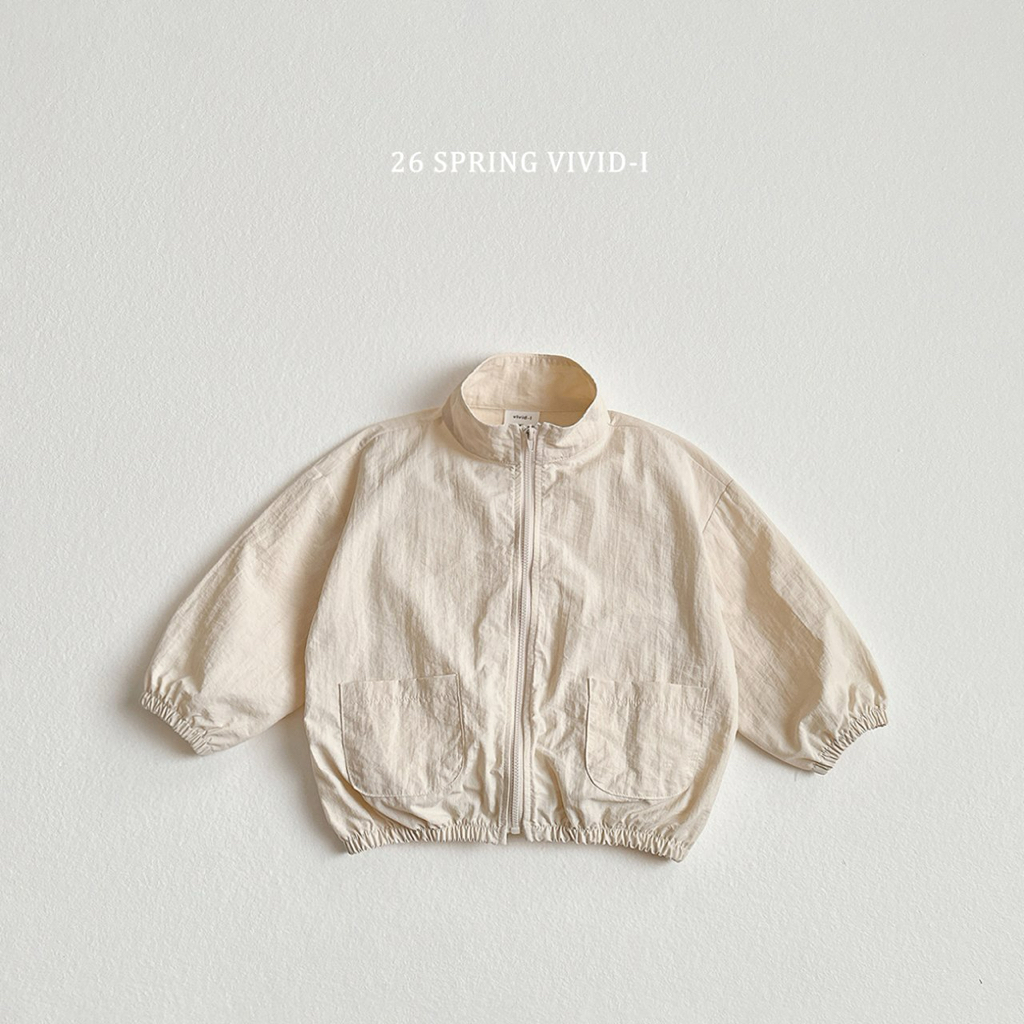 🌸預訂 韓國直送🌸🇰🇷VIVIDI四色口袋高領開襟拉鍊外套