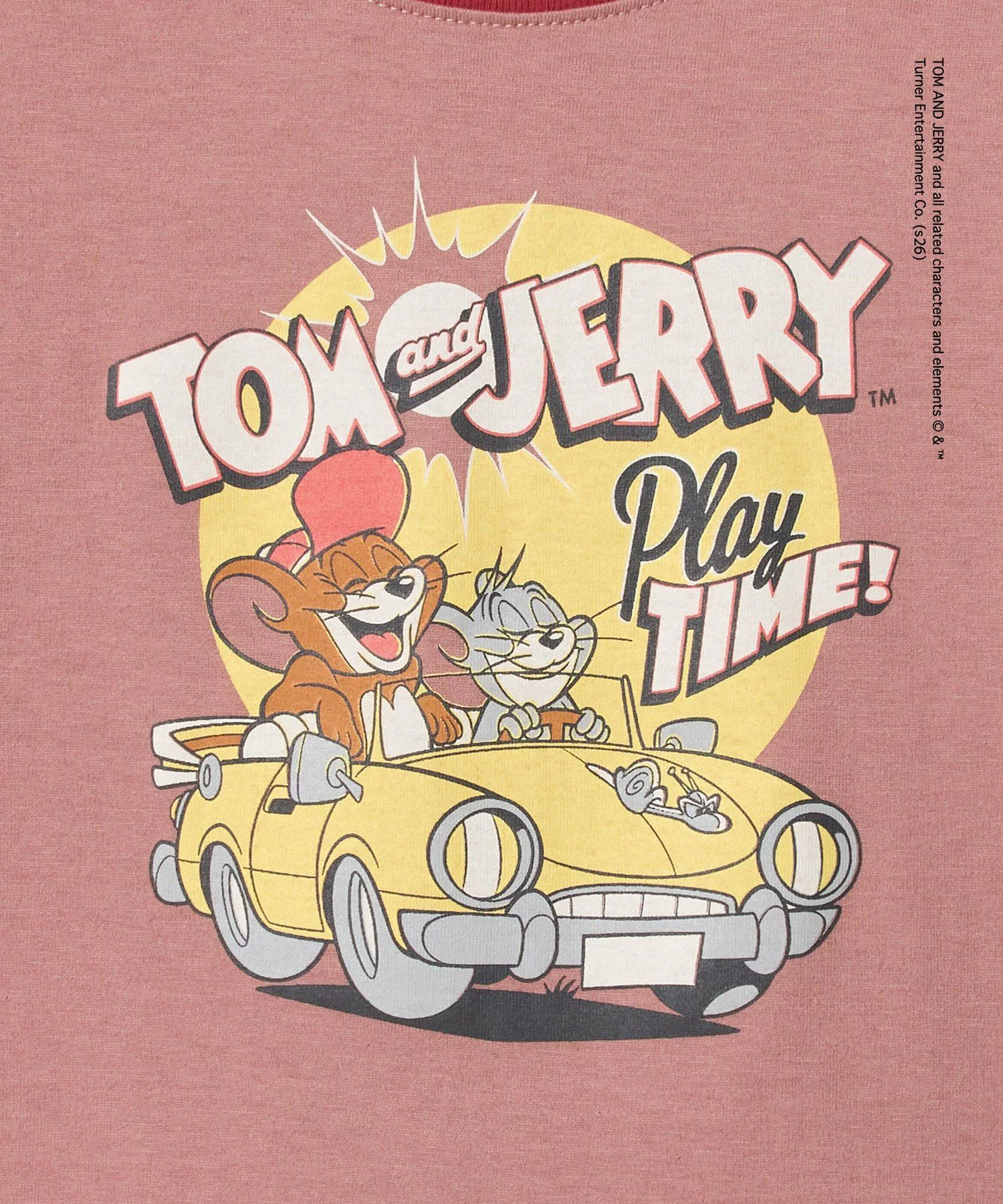 【⭐訂購⭐】🇯🇵 日本直送 🌀#TomNJerry 撞色圓領短袖 tee［3款選］🌀 [ELGA-0118][260824]