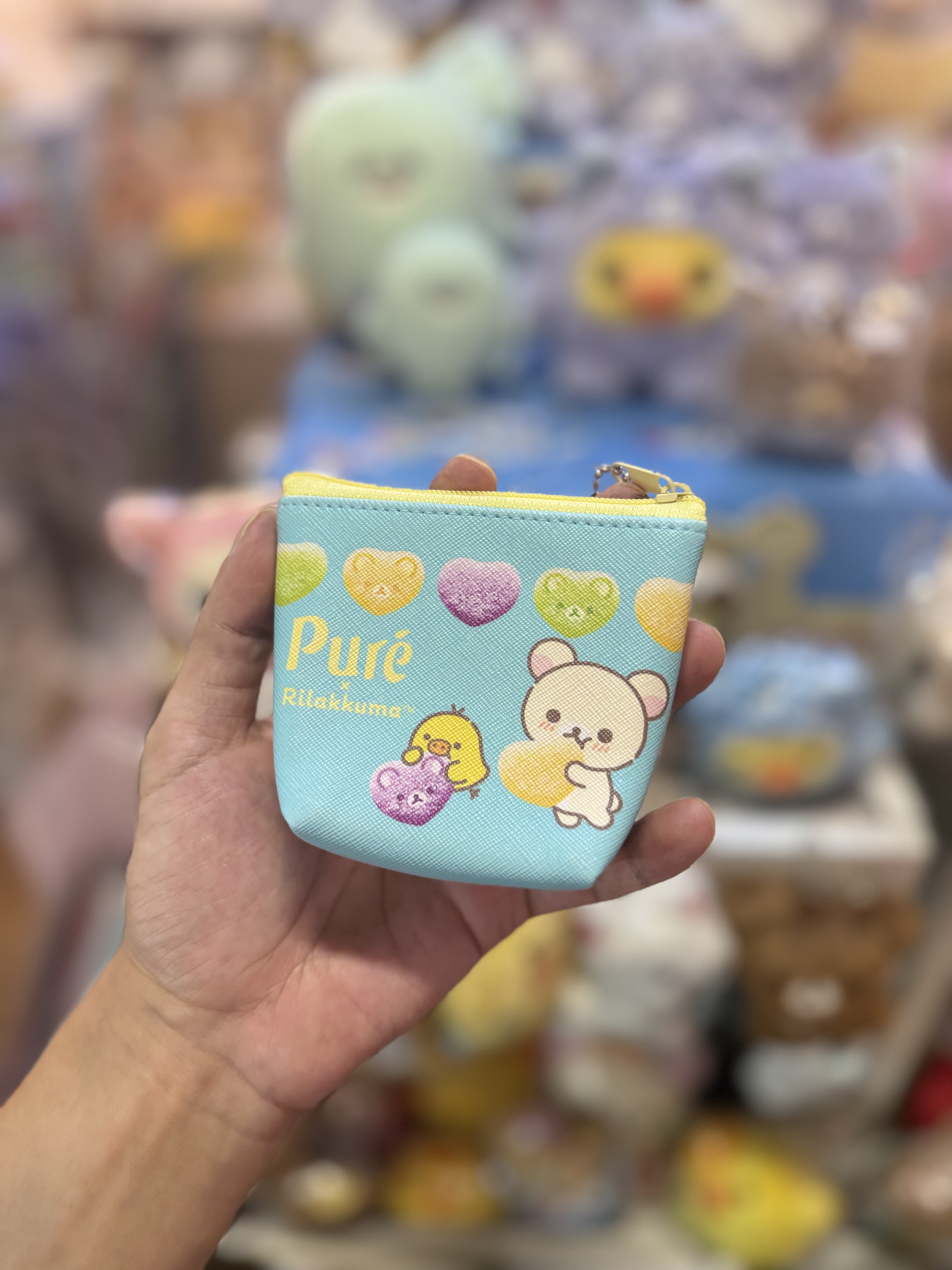 《現貨》全新pure x rilakkuma 小物袋