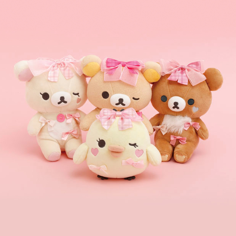 鬆弛熊 - 蝴蝶結系列公仔 (拉拉熊款)