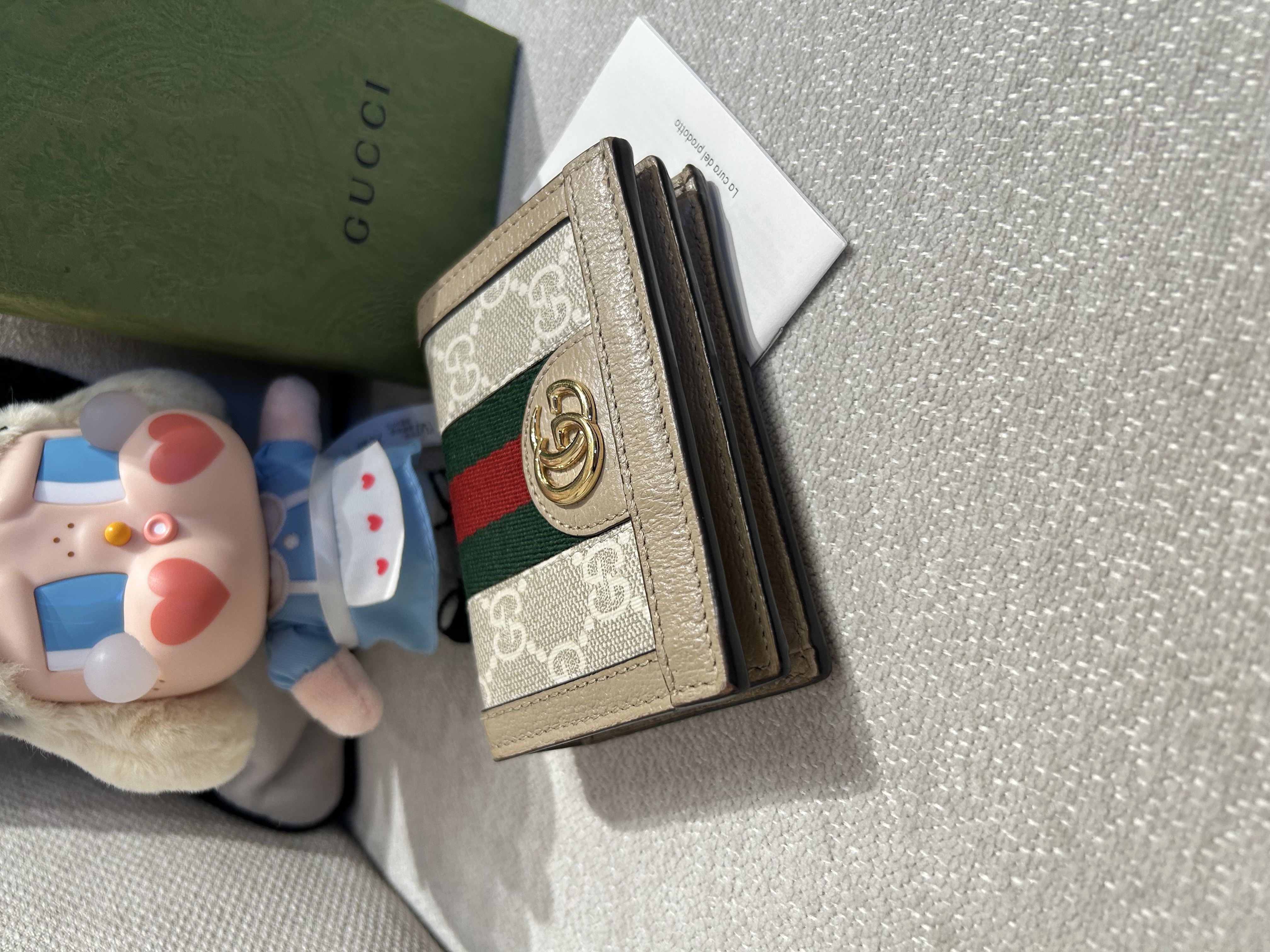 Gucci Wallet 100%Authentic, 95%New ✅booklet✅Box