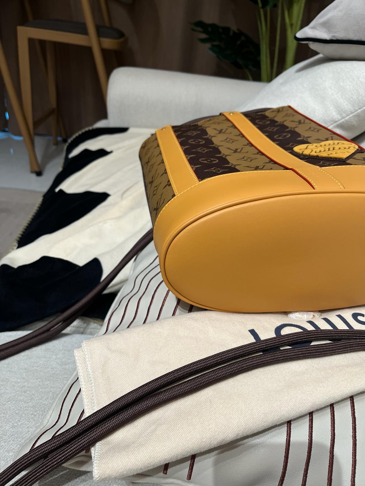 未使用品 LV x NIGO Randonee 聯名款水桶backpack 限量版 100%Authentic,未使用品 ✅塵袋