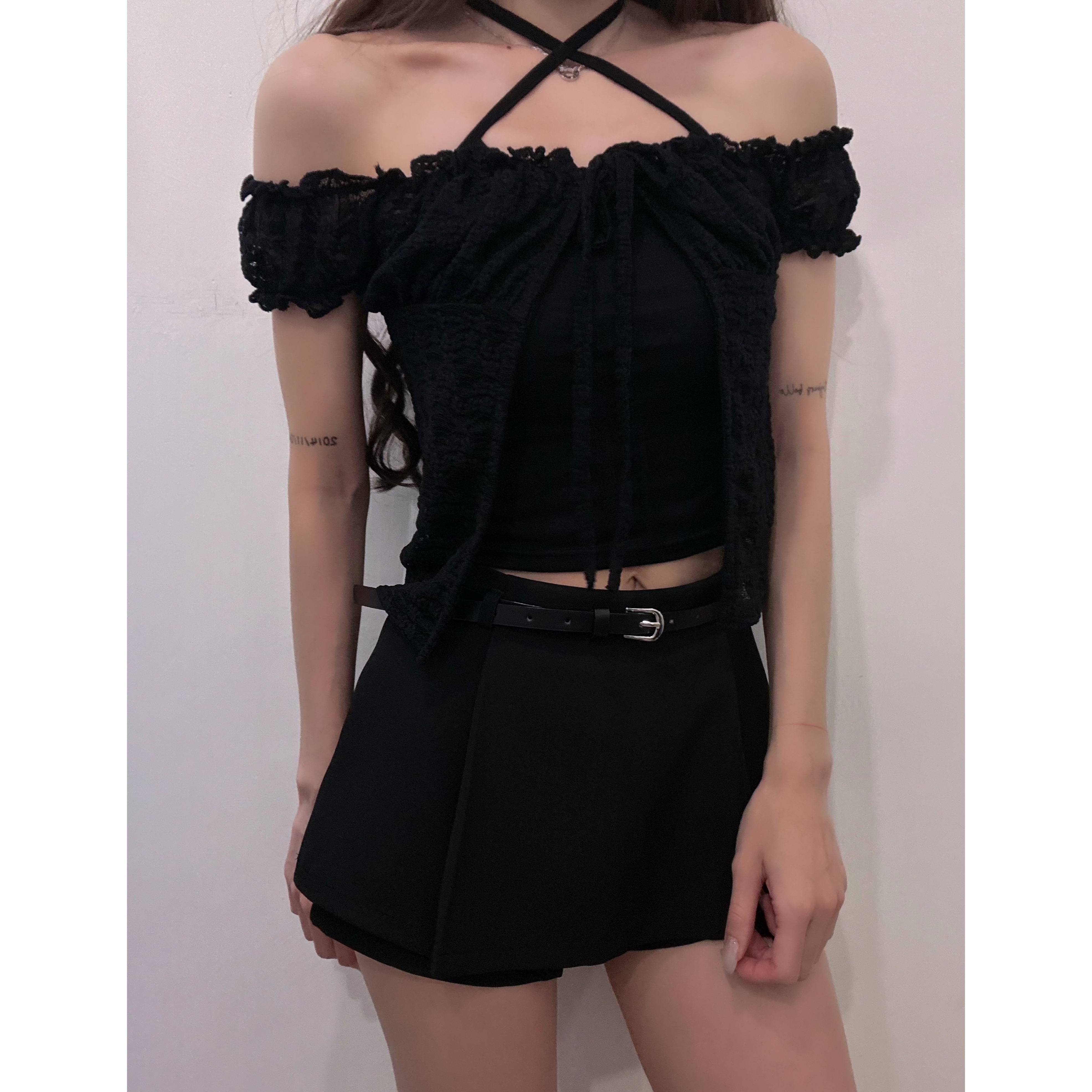 新品價9月20截單🪽2609H《LACE STRAPS 2IN1 TOP》
