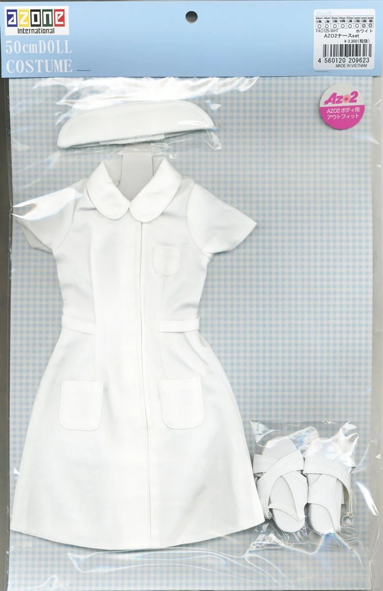 1/3 AZO2 Nurse Set (White) (Fashion Doll)