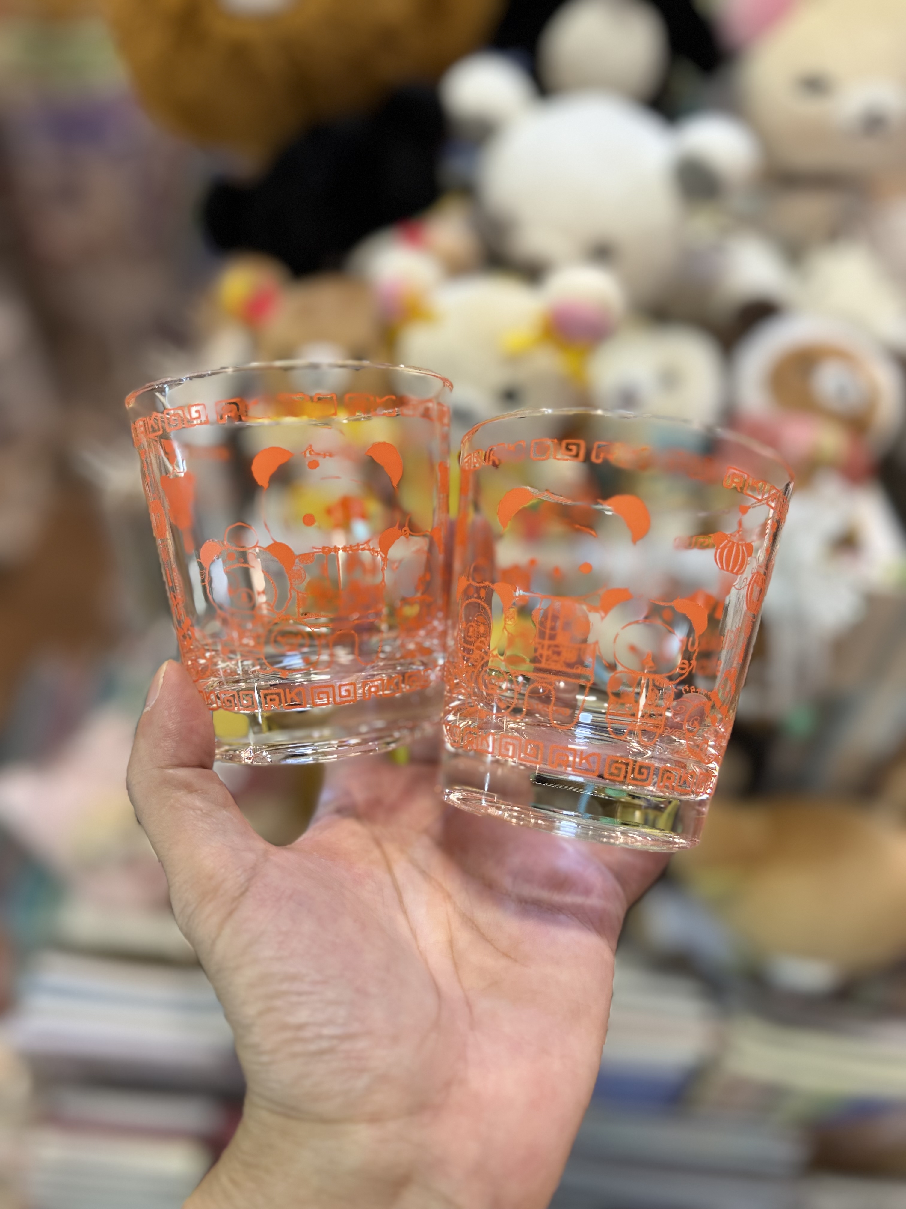 《現貨》全新日本Rilakkuma神戶/橫濱專店限定中華造型日本製膠杯