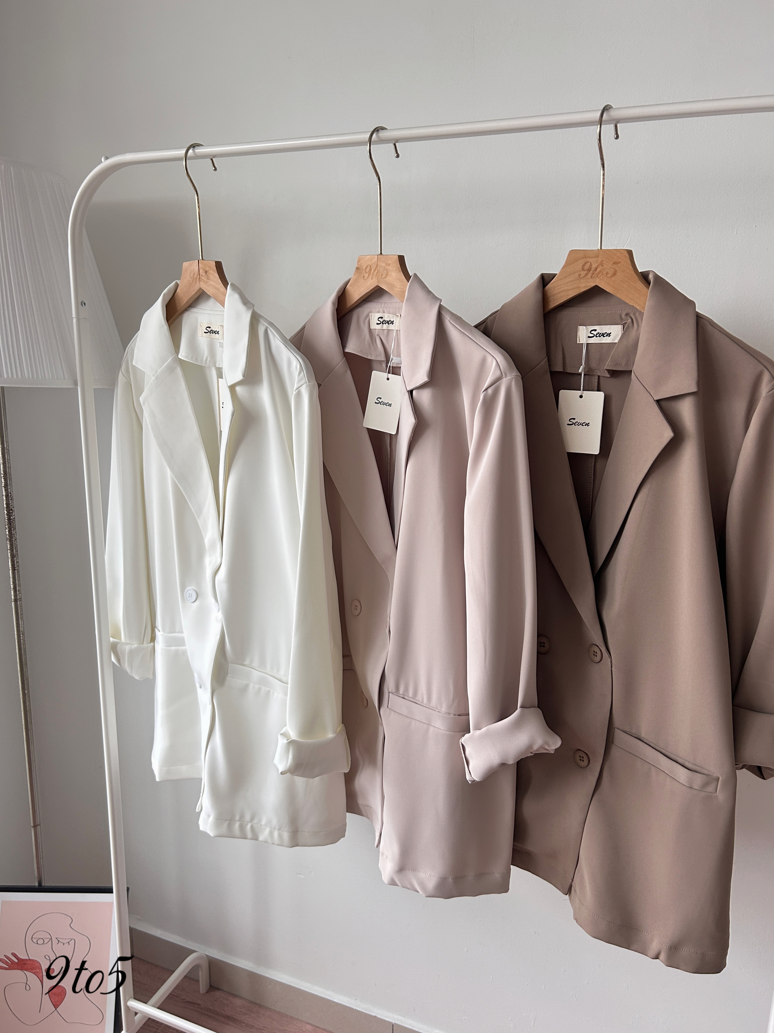 T4310 Long Sleeve Blazer - 3 Colors