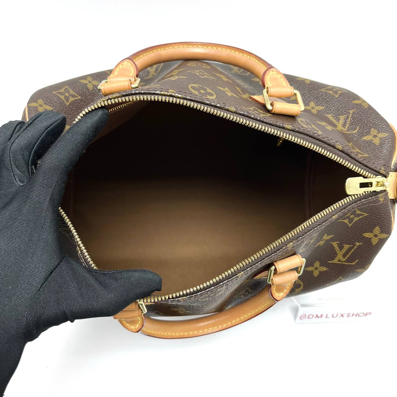 LV Monogram Speedy 30 GHW