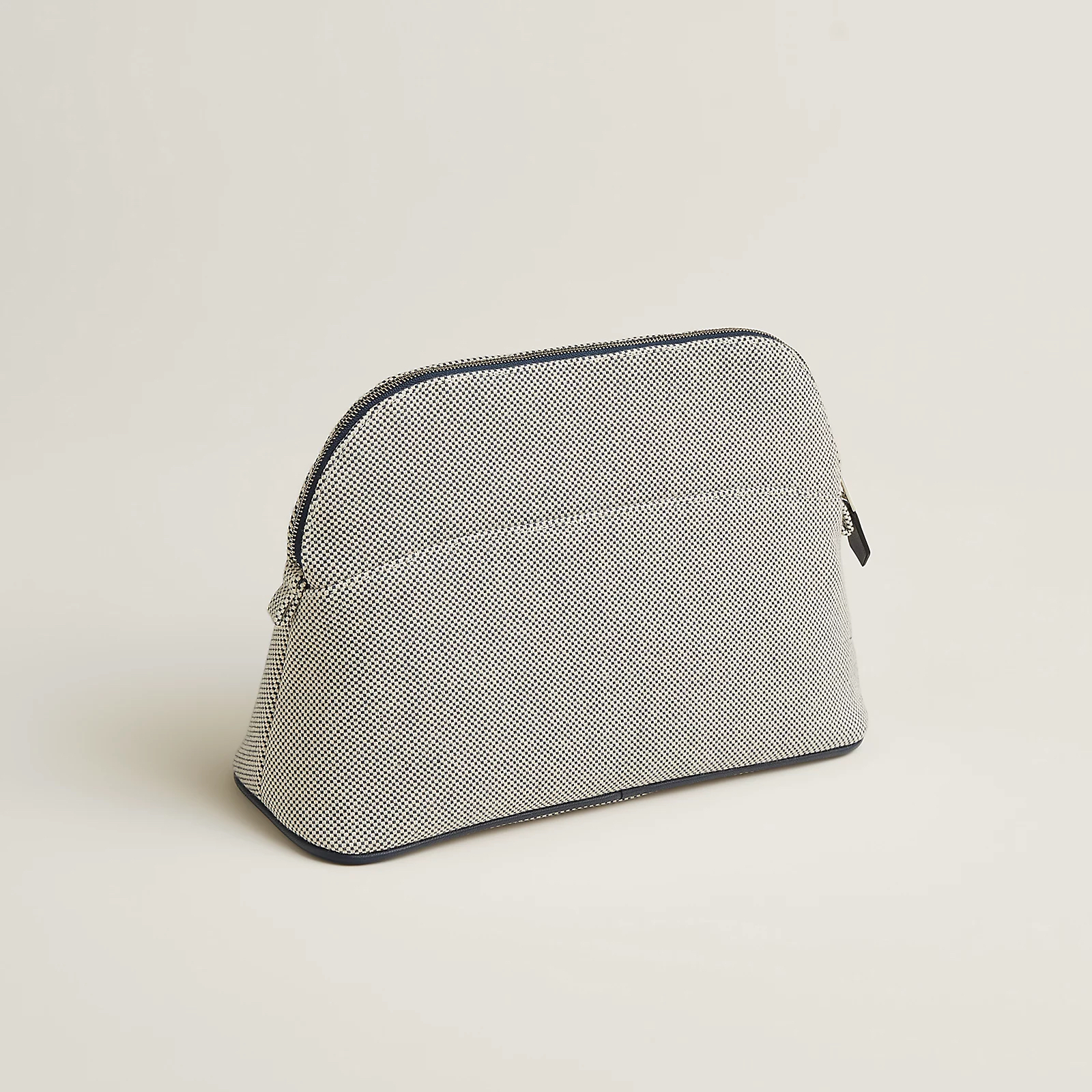 Hermes 全新🆕 全棉Bolide Casaque圖案 拉鏈帆布包包 Mini size