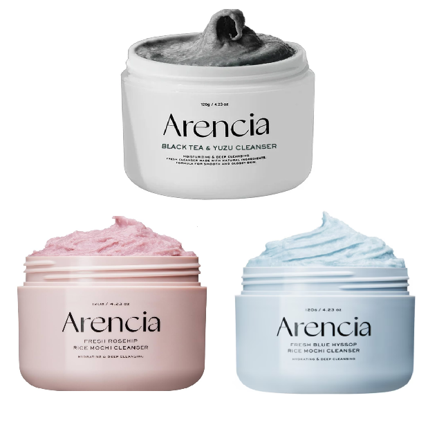 各款 韓國 Arencia Rice Mochi Cleanser 大米麻糬潔面泥120g  [預計9月中出貨]