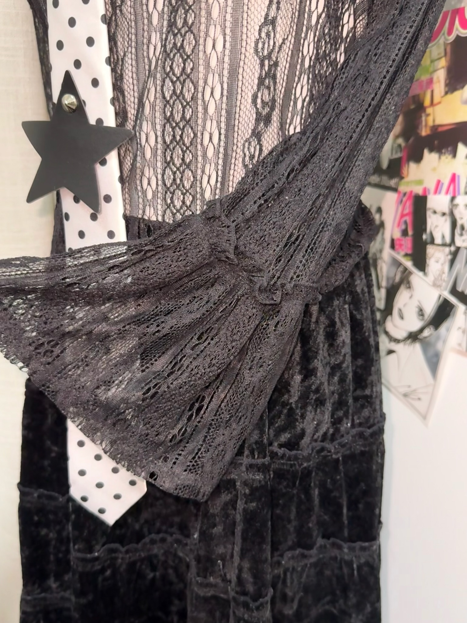 Gothic Style Lace Blouse