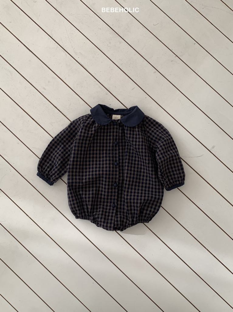 🌸預訂 韓國直送🌸🇰🇷BEBEHOLIC格紋包屁衣/吊帶燈籠褲