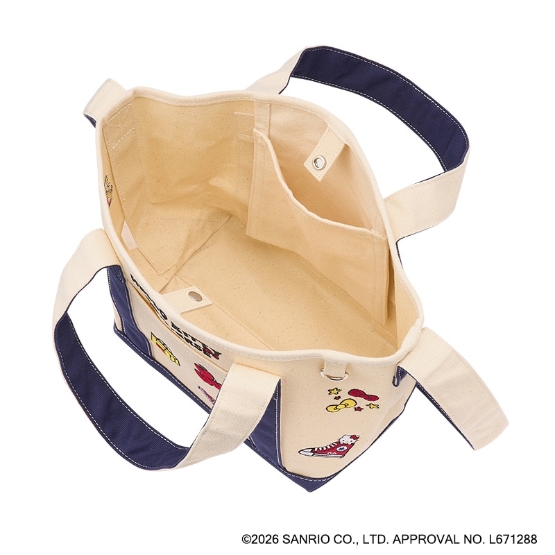 🎀【預訂】CONVERSE × Kitty Canvas Tote Bag Navy