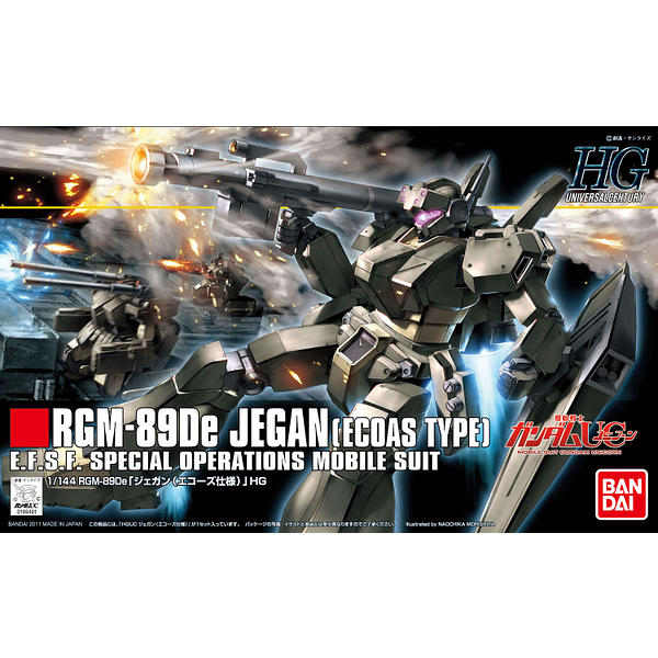 1/144 HGUC RGM-89De Jegan (ECOAS Type)