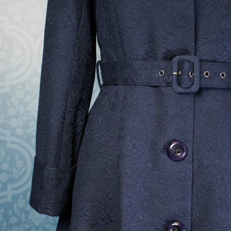 (Sold out)Limited Edition - Edwardian Lady Winter Walking Coat Jacket - Blue (FM163)