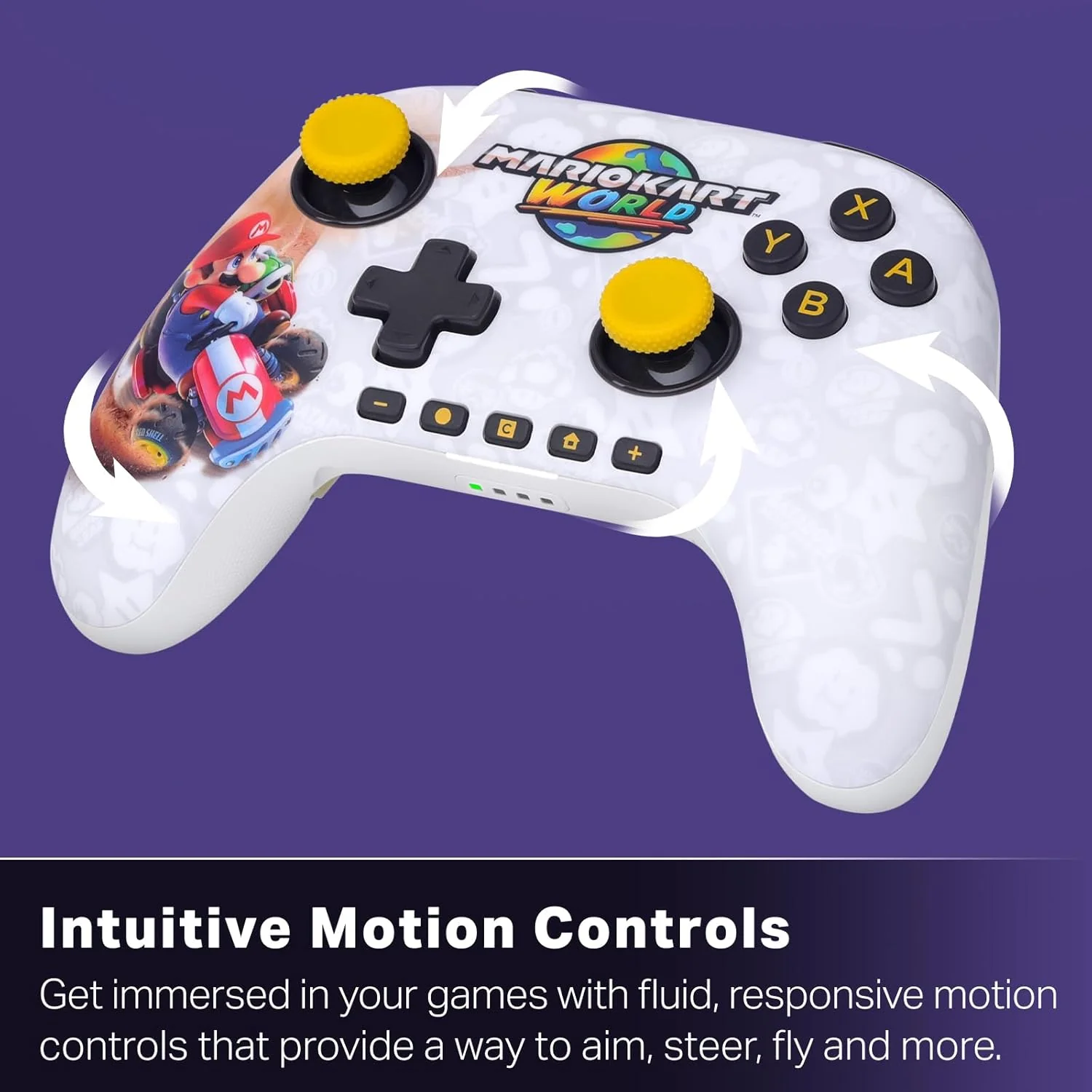 SW2 PowerA 無線控制器 瑪利歐賽車世界 Advantage Wireless Controller (Mario Kart World) SW2-0371
