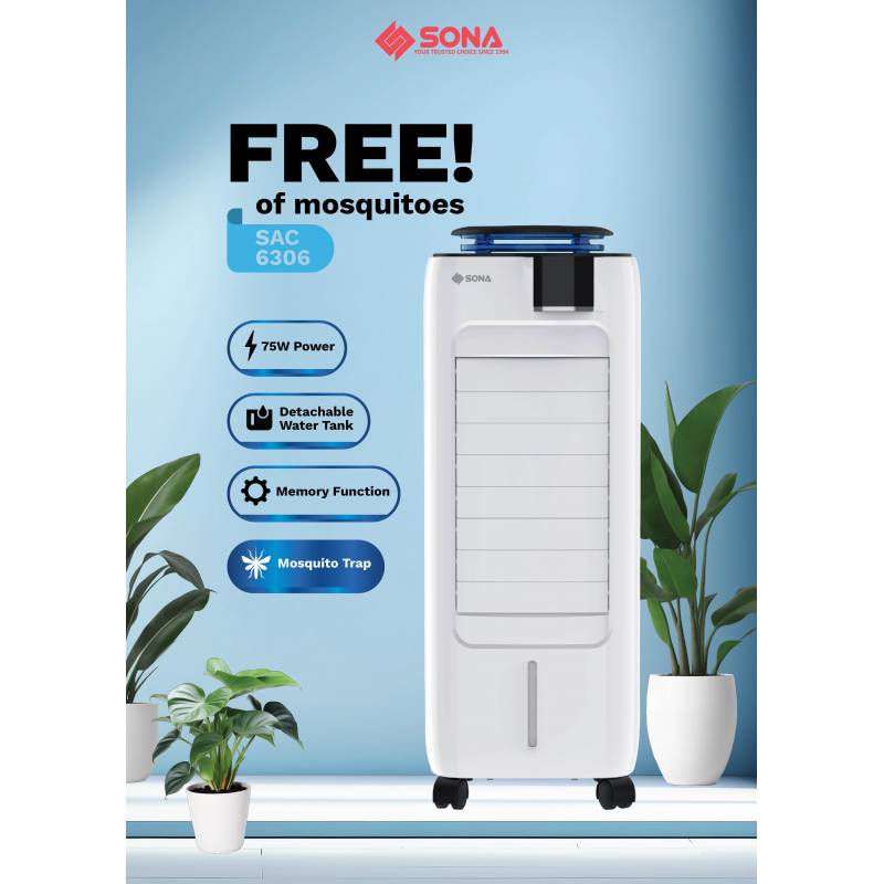 SONA Mosquito Trap Air Cooler SAC 6306
