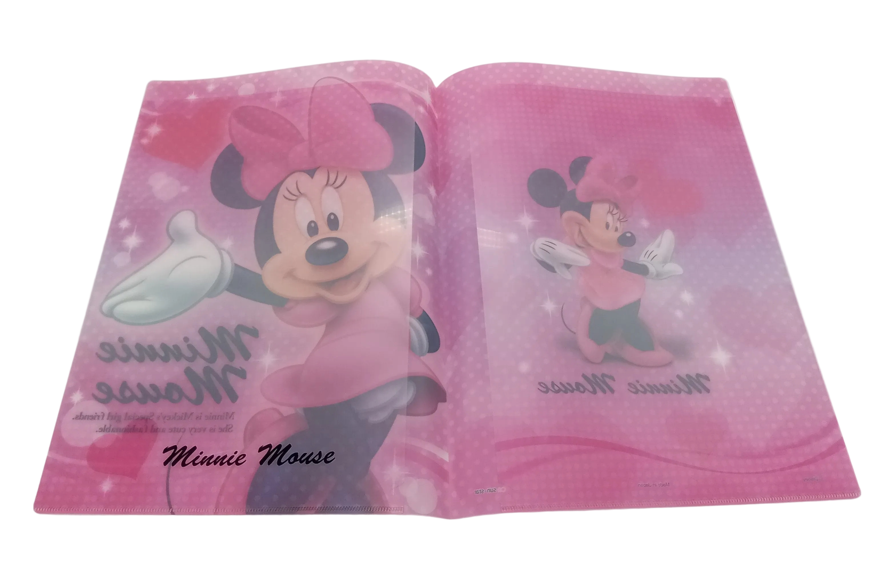 Minnie Mouse A4 雙開文件夾   (2129-752)