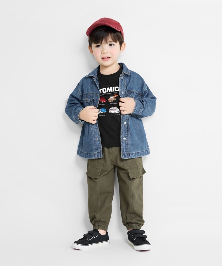 💚預訂 台灣直送💚Tomica兩色車車印花純棉短袖T恤