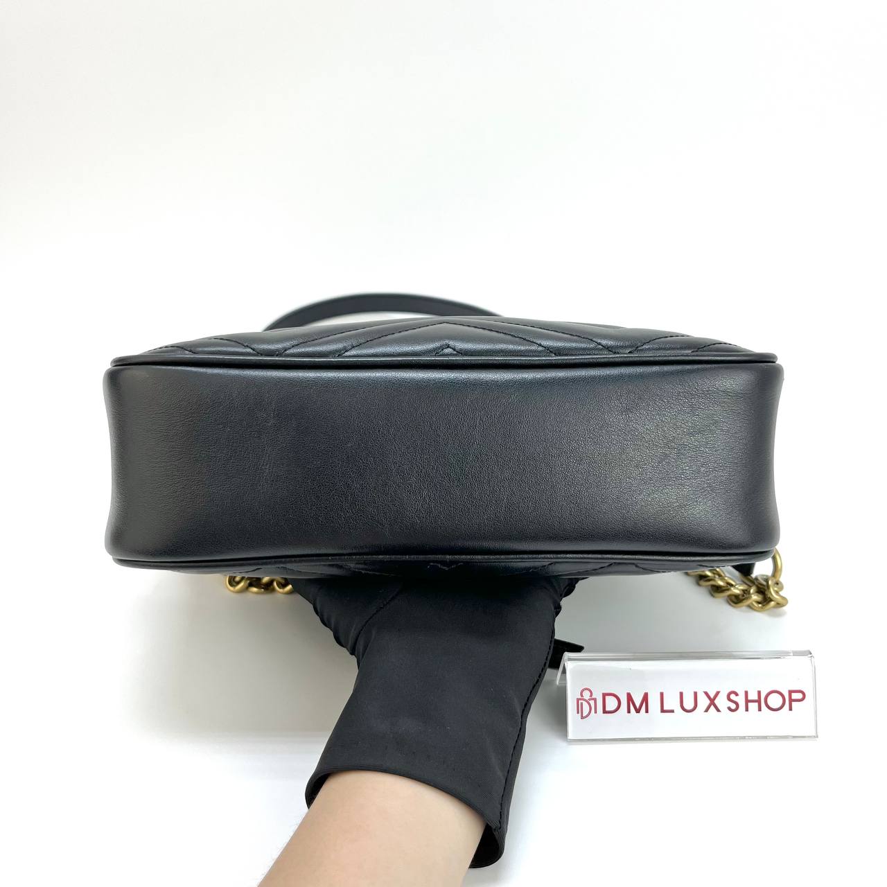 Gucci Marmont Camera Bag Black Small GHW