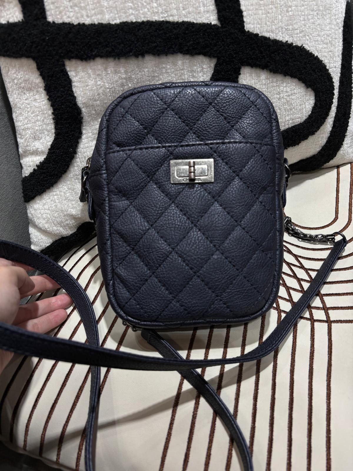 CHANEL 2.55 CROSSBODY BAG 牛皮 100%Authentic,95%new ✅22貼✅dust bag 